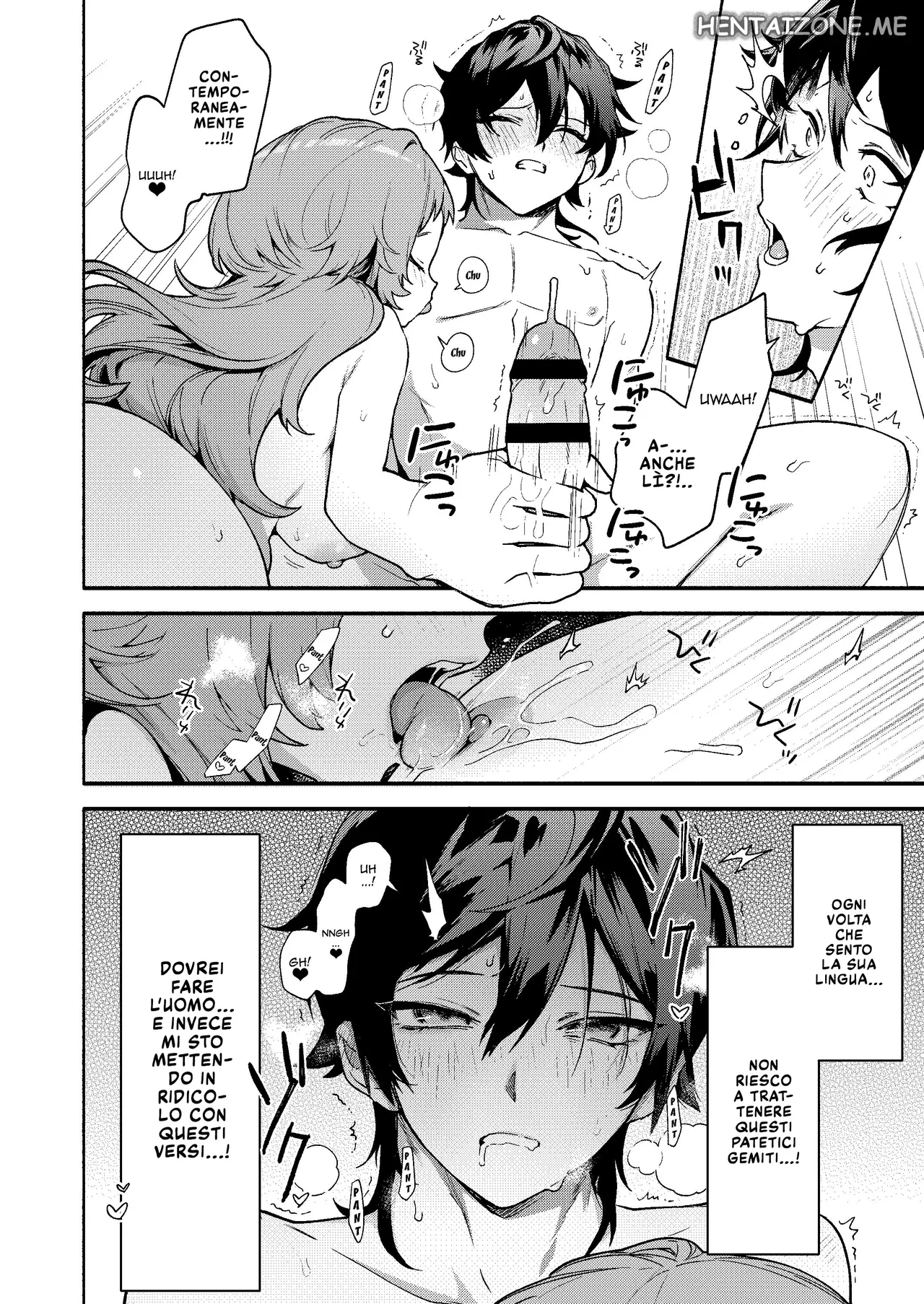 [Sakida Shoten (Sakida Saki)] Mako-senpai ni Taberareru. ~Chiisakute Dekkai Ama Sado Senpai ni Otosareru~ | Divorato da Mako-senpai ~ soccombere a una senpai sadica, piccola ma gigantesca [Italian] [Digital] 图片编号 15