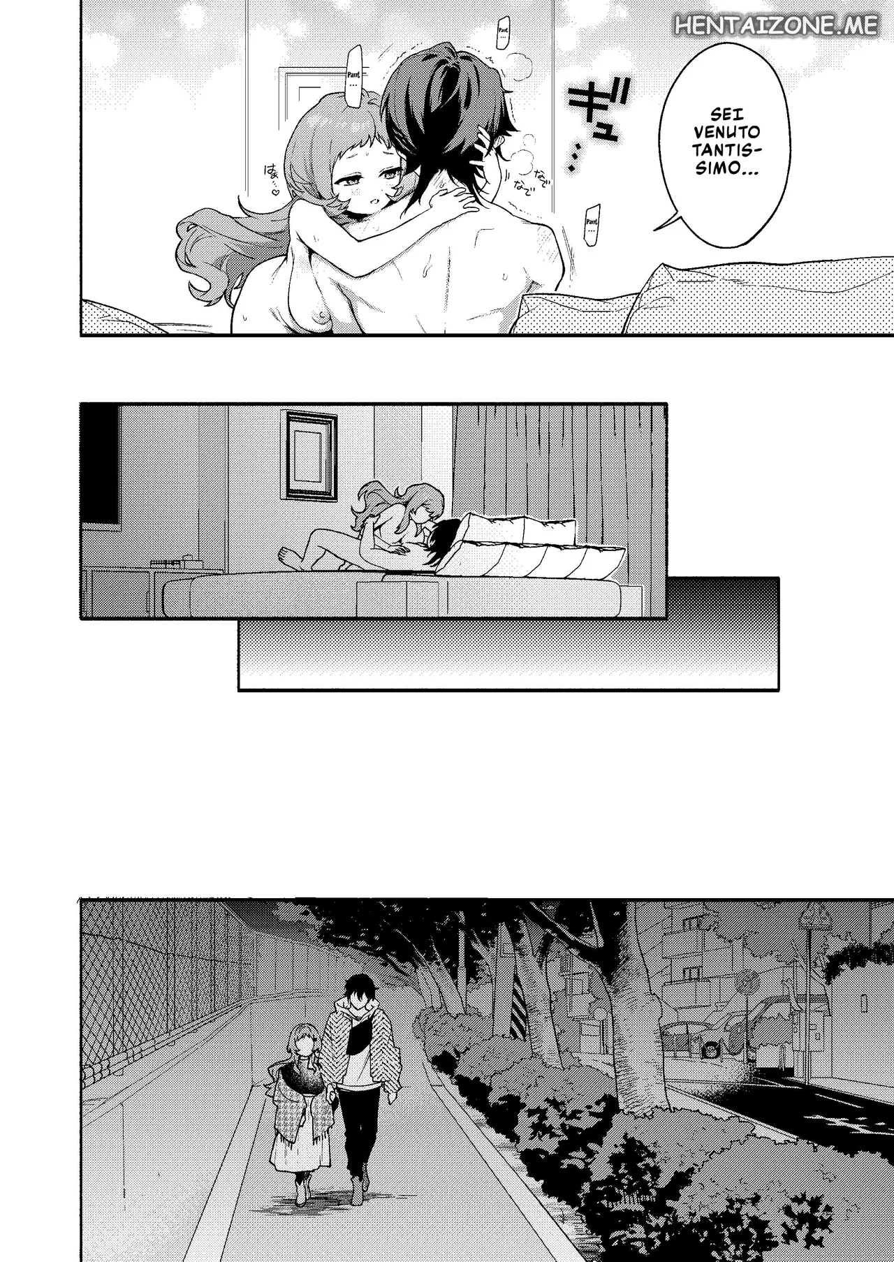 [Sakida Shoten (Sakida Saki)] Mako-senpai ni Taberareru. ~Chiisakute Dekkai Ama Sado Senpai ni Otosareru~ | Divorato da Mako-senpai ~ soccombere a una senpai sadica, piccola ma gigantesca [Italian] [Digital] 图片编号 17