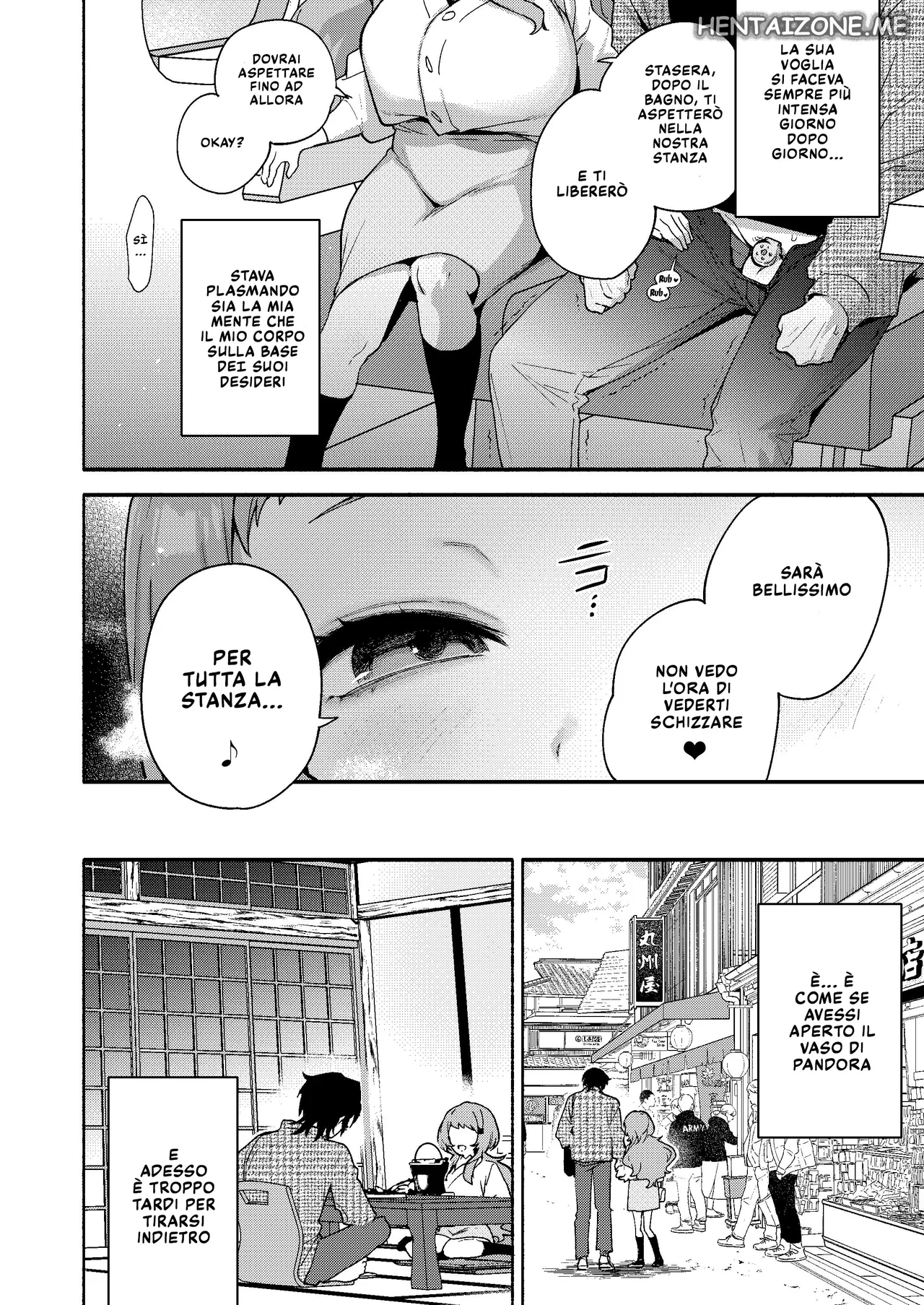 [Sakida Shoten (Sakida Saki)] Mako-senpai ni Taberareru. ~Chiisakute Dekkai Ama Sado Senpai ni Otosareru~ | Divorato da Mako-senpai ~ soccombere a una senpai sadica, piccola ma gigantesca [Italian] [Digital] 图片编号 25