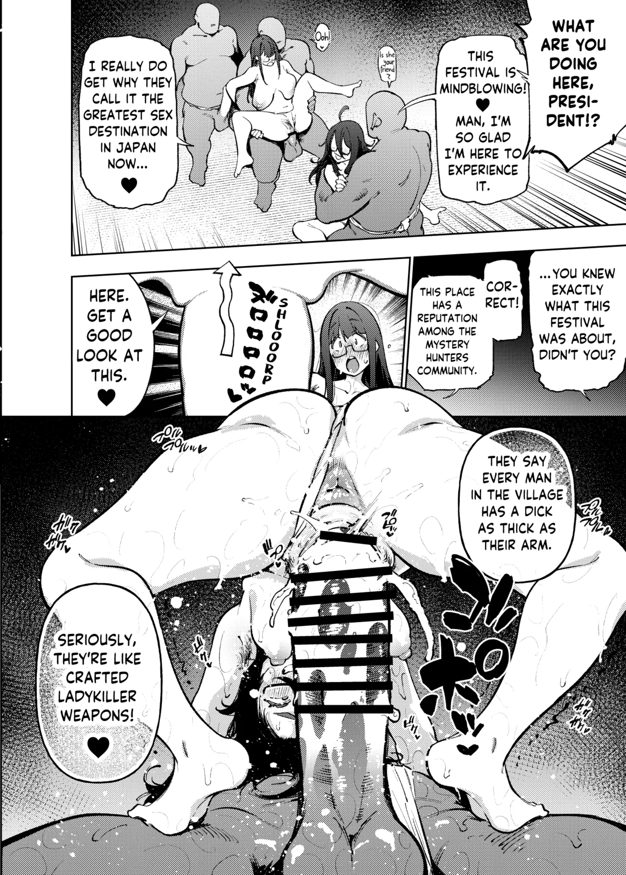 [Yukikagerou (KANZUME)] Himitsu Meikyuu Circle: Kodakara Onsen de no Rankou Tanetsuke Taiken Houkoku | The Mystery Unravelers' Club: Breeding Orgy Field Report from the Fertility Hot Springs [English] [skibidibenki] [Digital] 图片编号 23