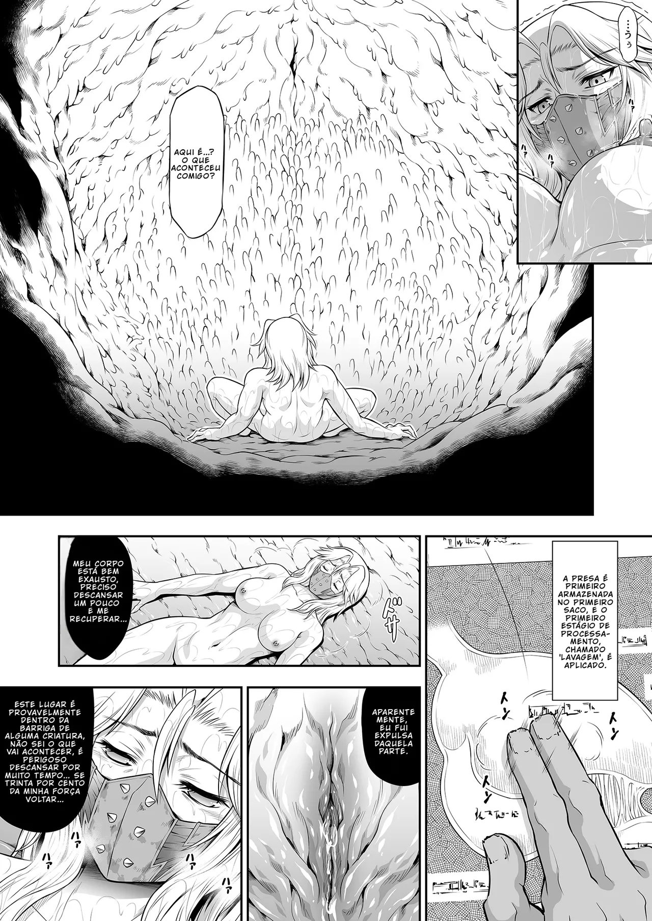 [Yokohama Junky (Makari Tohru)] Solo Hunter no Seitai WORLD 13 [Portuguese-BR] [BLACKSUB] numero di immagine  7