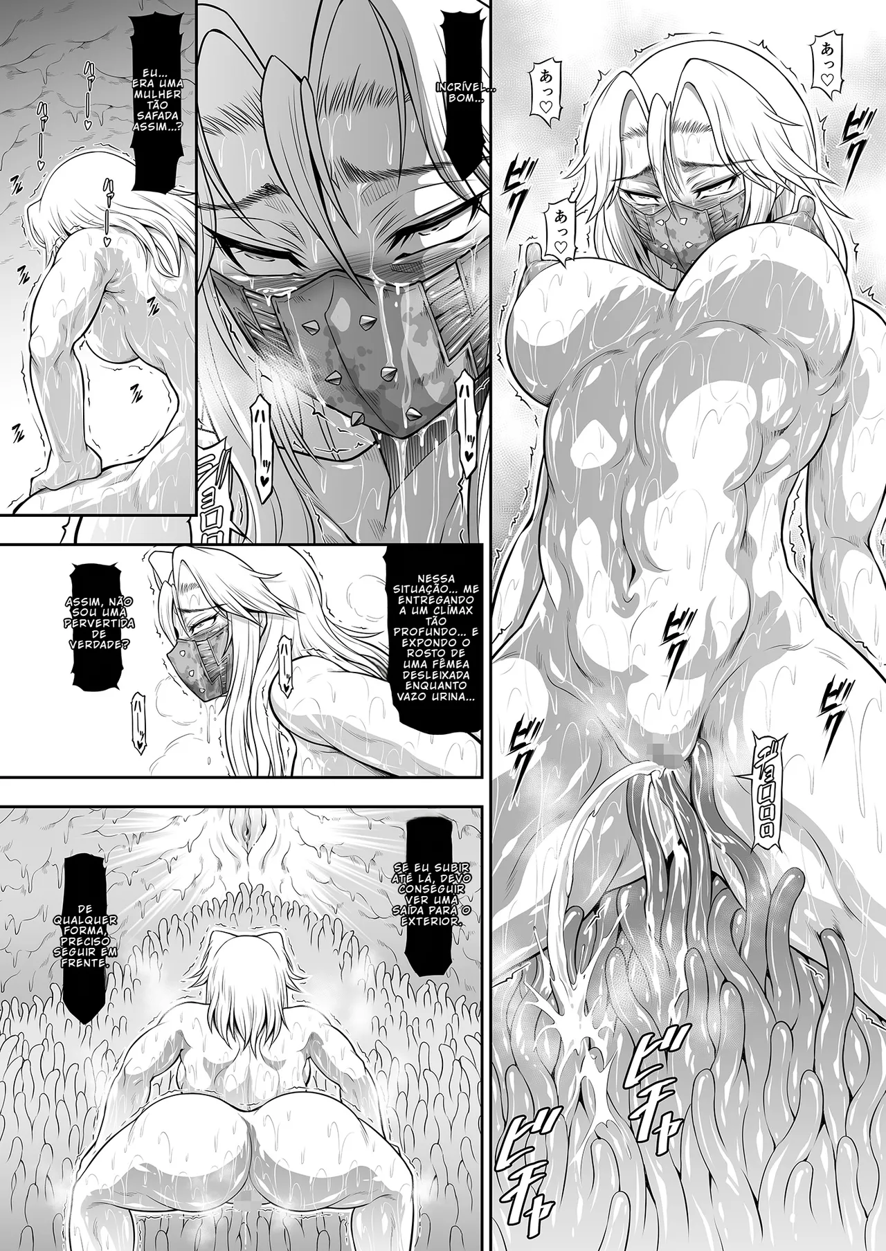 [Yokohama Junky (Makari Tohru)] Solo Hunter no Seitai WORLD 13 [Portuguese-BR] [BLACKSUB] numero di immagine  14