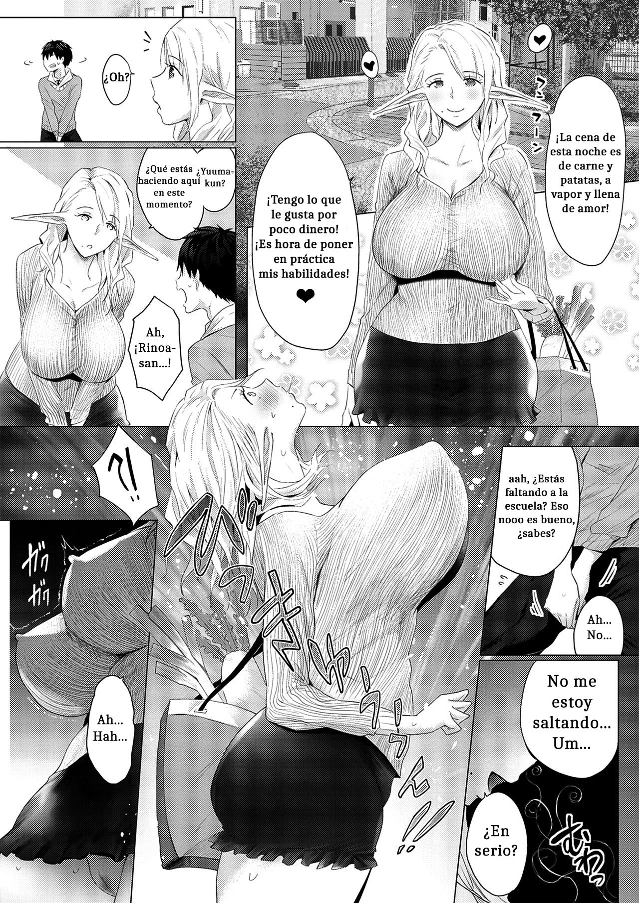 [Buppa Studio (Someoka Yusura)] Orc Chinpo o Te ni Ireta! Elf Oyako o Ore Senyou Nama Onaho ni Shitatta www | I Got an Orc Dick! Then I Made an Elf Mother and Daughter Into My Personal Fuckholes Lololol [Spanish] 이미지 번호 7