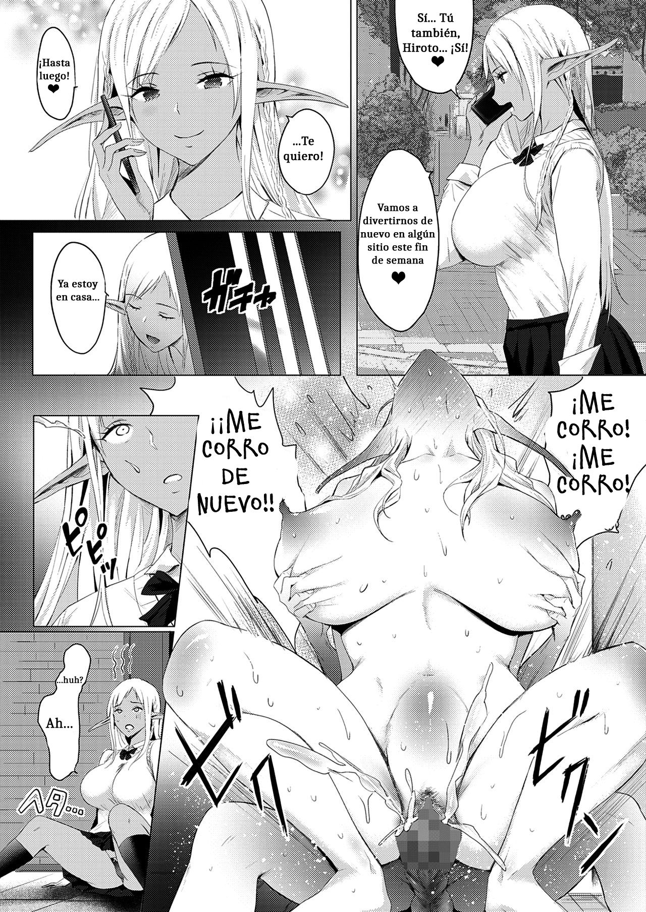 [Buppa Studio (Someoka Yusura)] Orc Chinpo o Te ni Ireta! Elf Oyako o Ore Senyou Nama Onaho ni Shitatta www | I Got an Orc Dick! Then I Made an Elf Mother and Daughter Into My Personal Fuckholes Lololol [Spanish] 이미지 번호 17