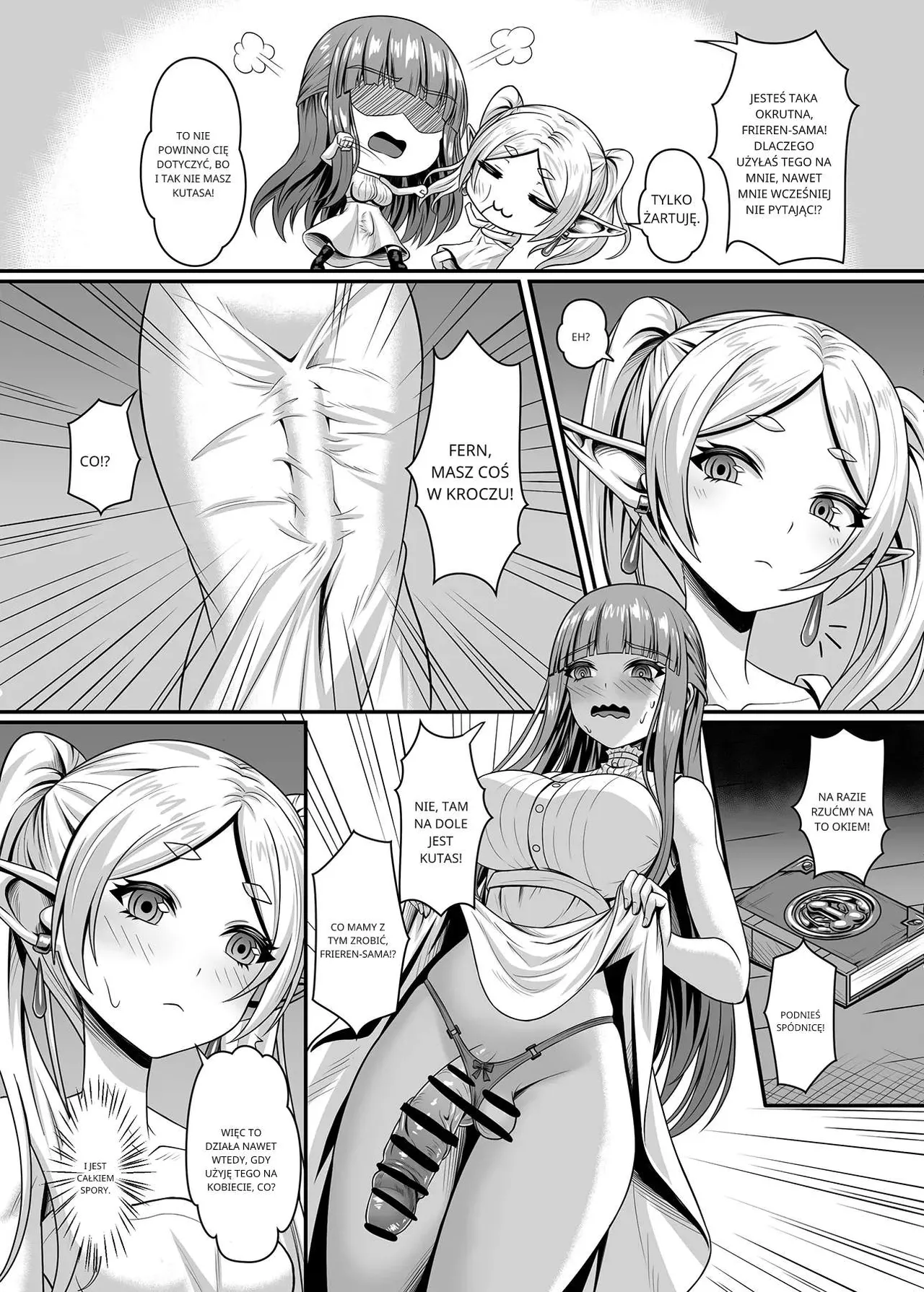 Frieren no Kyokon Mahou _ Frieren's Big Dick Magic [polski] [torii translate] 图片编号 4