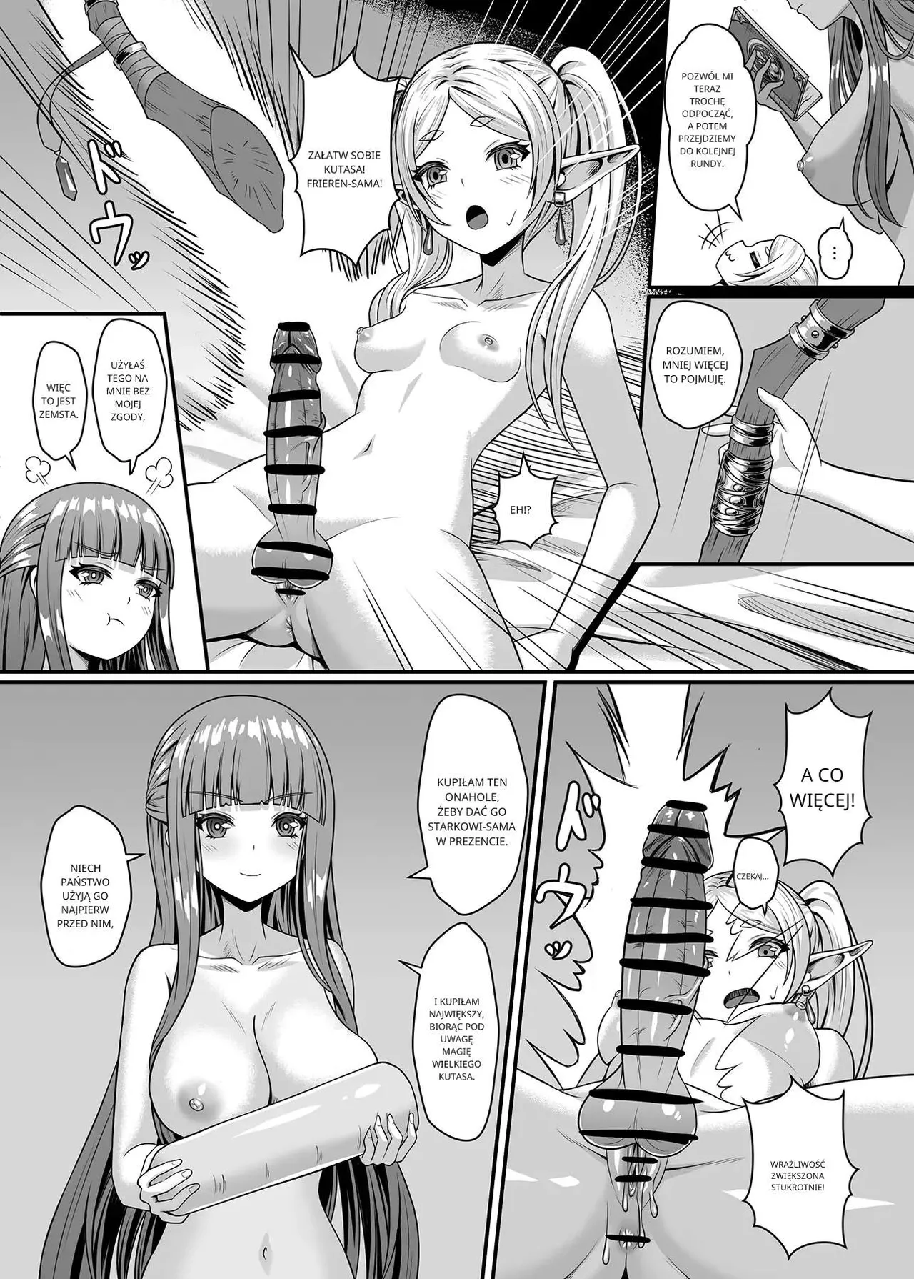 Frieren no Kyokon Mahou _ Frieren's Big Dick Magic [polski] [torii translate] 图片编号 14