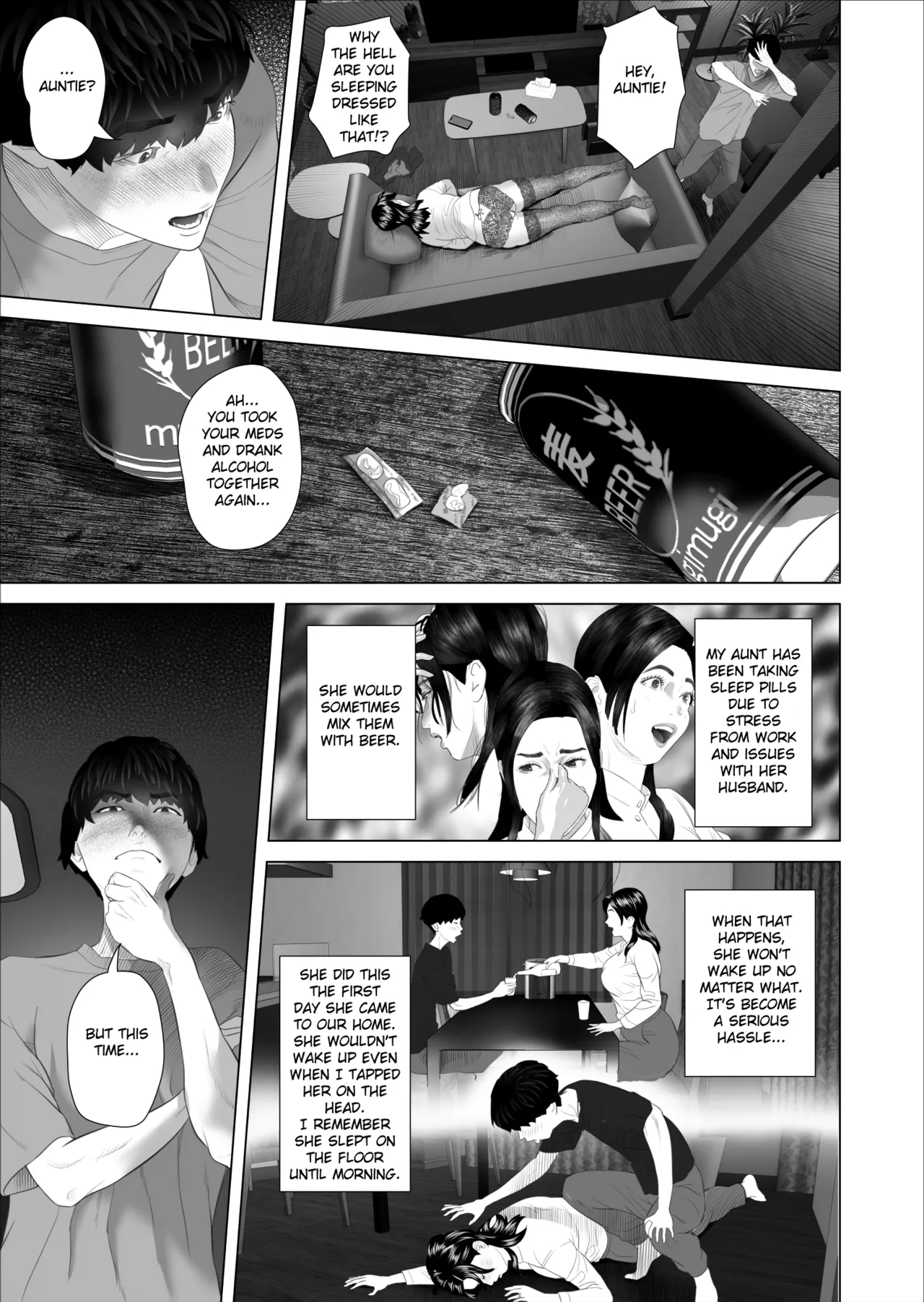 [Hy-dou (Hyji)] Kinjo Yuuwaku white rose Oba-san no Himeta,,, Ero Shitagi Hen [English] [Fated Circle] imagen número 13