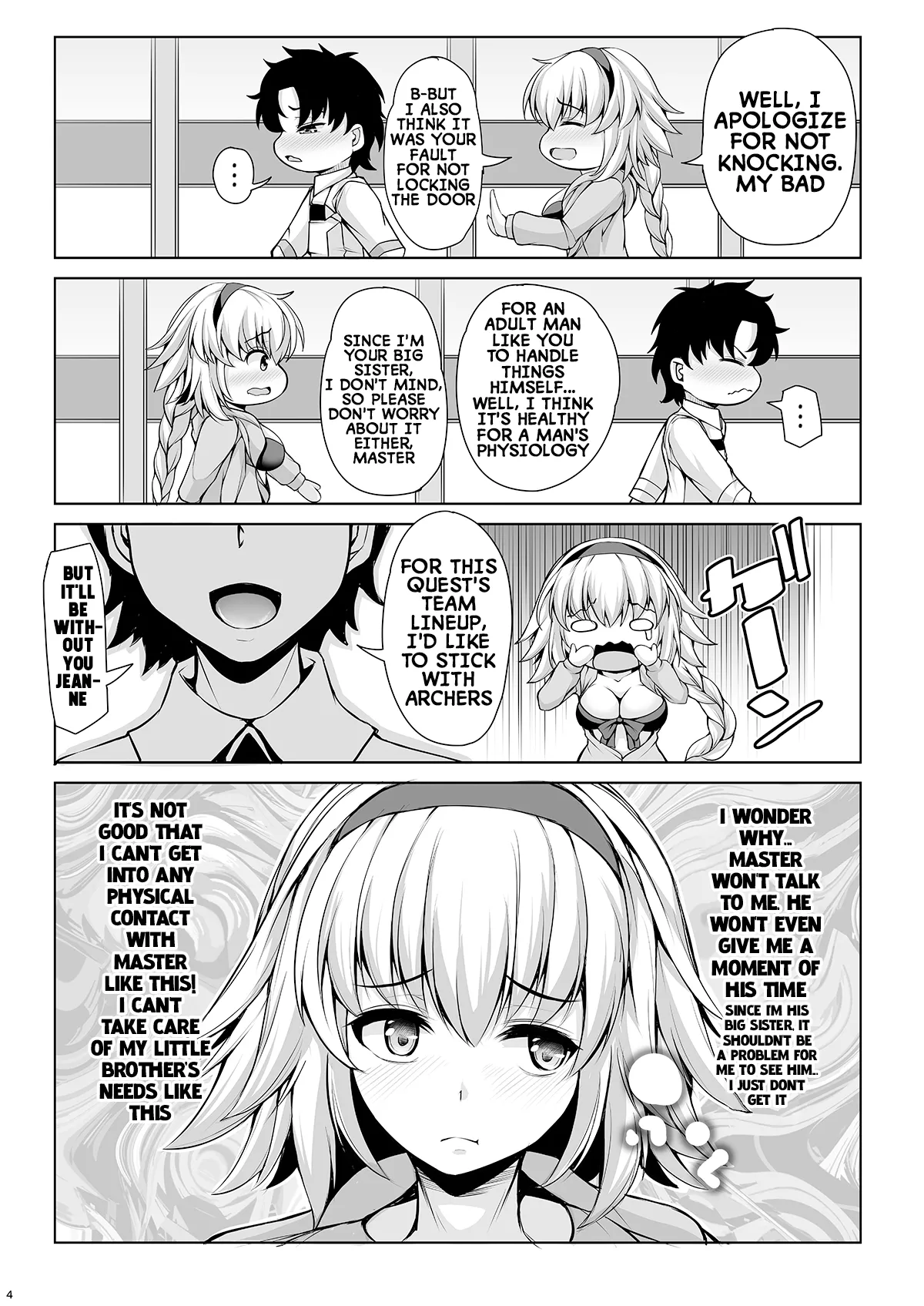 [Rocket Chousashitsu (Koza)] I can't disobey my big sister Jeanne (FateGrand Order) [Digital] (English) numero di immagine  3