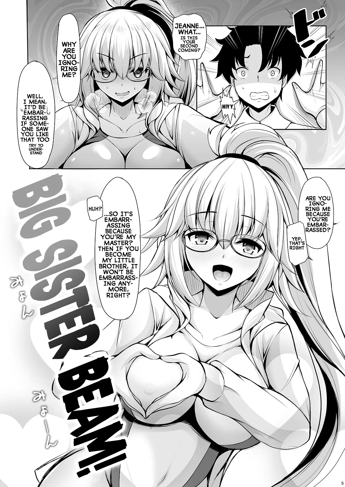 [Rocket Chousashitsu (Koza)] I can't disobey my big sister Jeanne (FateGrand Order) [Digital] (English) numero di immagine  4