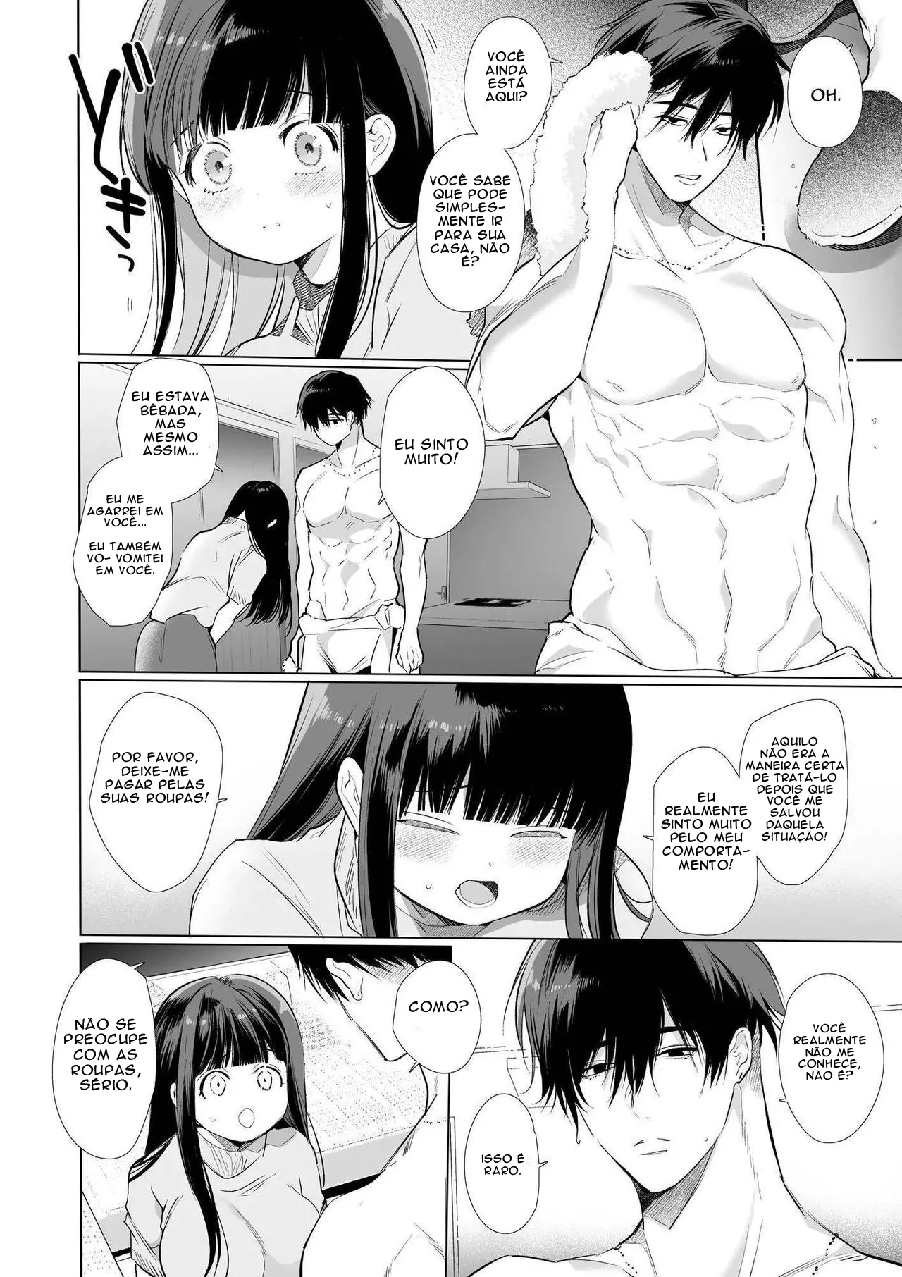 [Yatomomin (Yamamoto Tomomitsu)] Mayu-chan NTR ~Daigaku Shingaku no Tame Joukyou Shita Kanojo ga Onzoushi ni Tsukamari Dekiai Sarete Shimatta~ [Portuguese] 图片编号 15