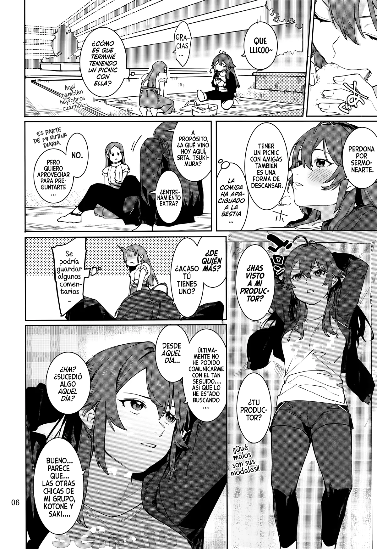 (C105) [DogStyle (Menea the Dog)] Hathuboshi Katakoi Ninniku Aburamashimashi Hatsuboshi (Gakuen IDOLM@STER) [Spanish] изображение № 5