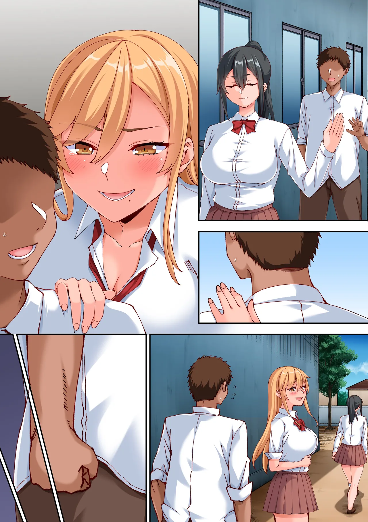 [NCP]あれ？何で私こんなヤツとセックスしてるんだ？？幼馴染とギャルとアプリで本気の子作りハーレムセックスしてみた。 numero di immagine  30