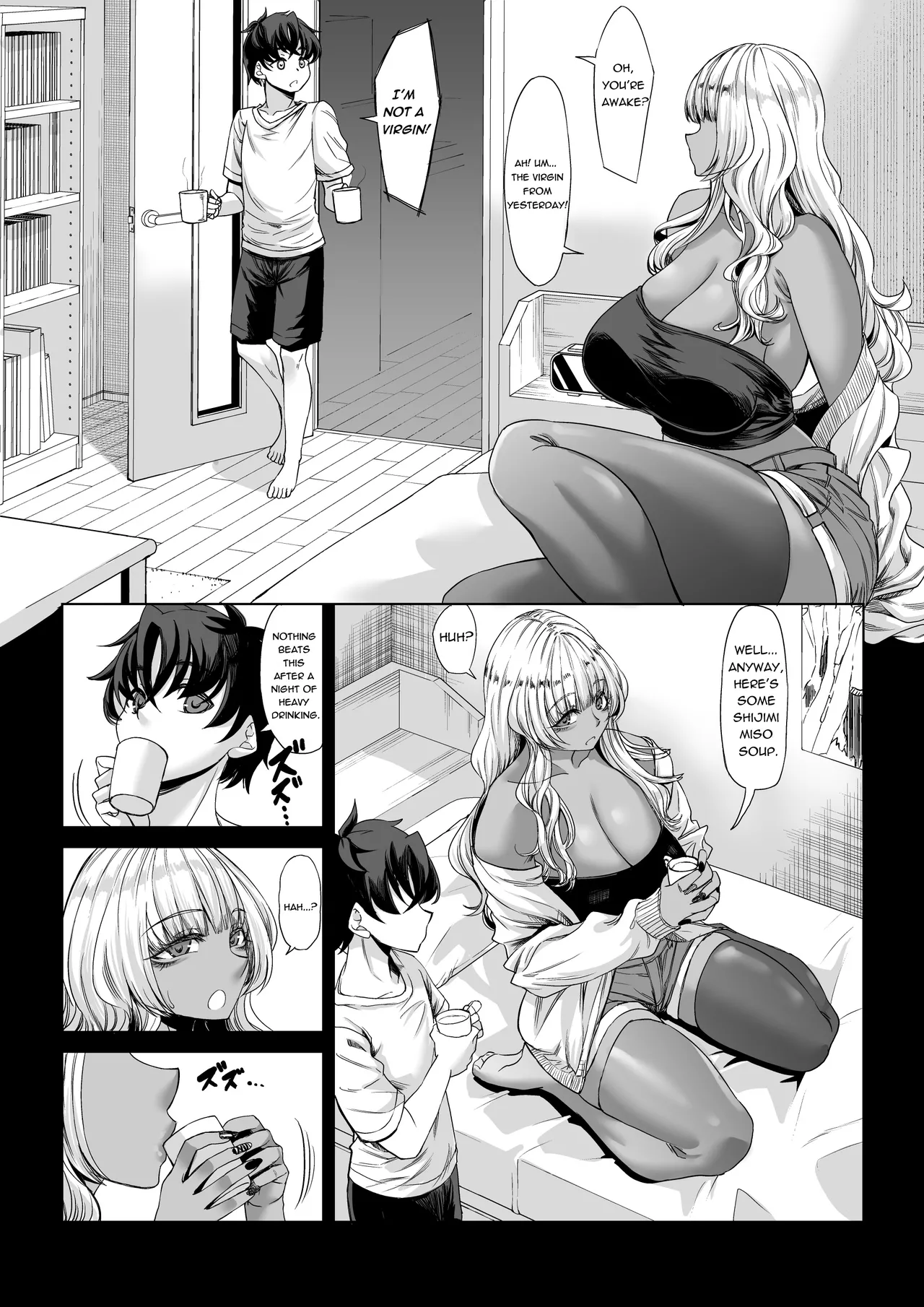 [Nanakorobi Yaoki (kinntarou)] Shinchou 211 cm no Jirai-kei Joshi ni Nerawarete mou Nigerarenai 3 [English] [SnowDogScripts] [Digital] numero di immagine  10
