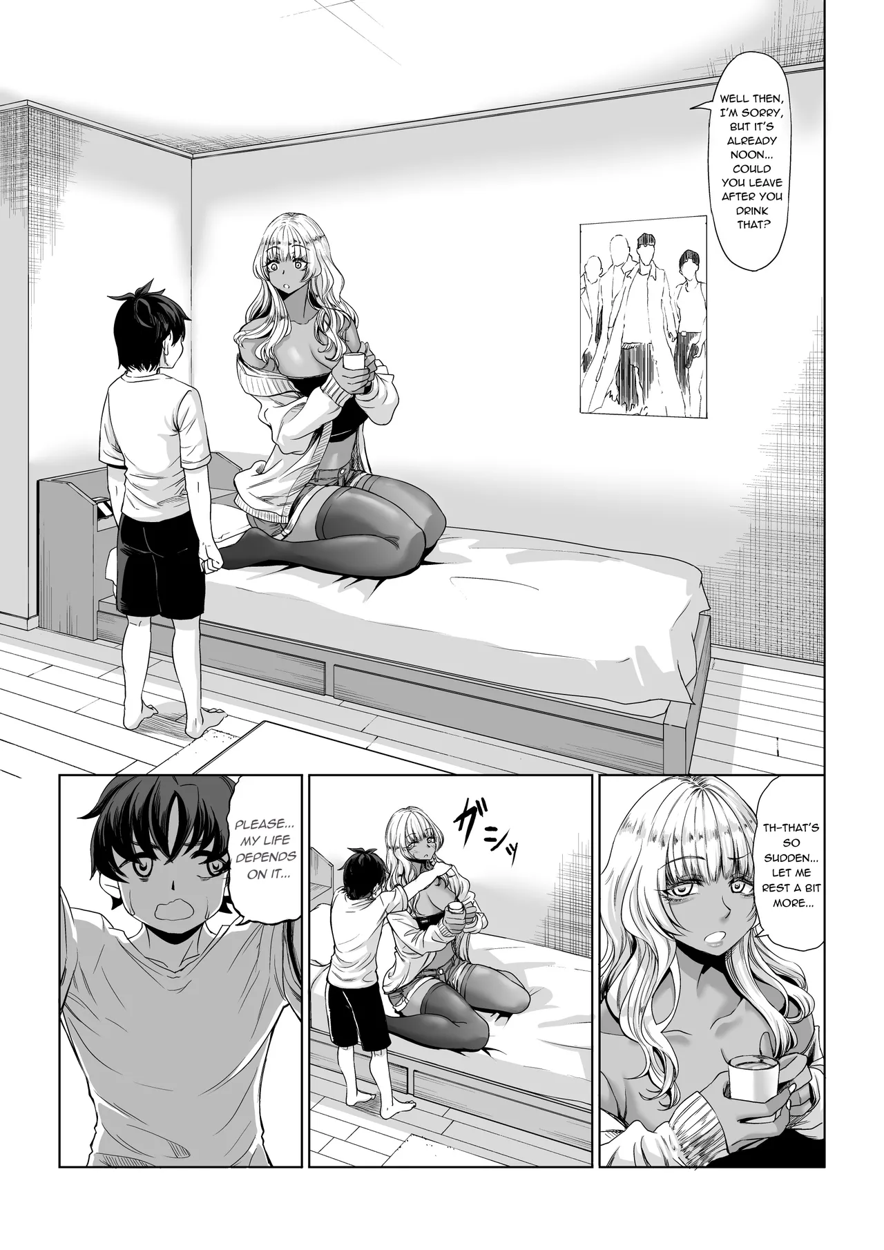 [Nanakorobi Yaoki (kinntarou)] Shinchou 211 cm no Jirai-kei Joshi ni Nerawarete mou Nigerarenai 3 [English] [SnowDogScripts] [Digital] numero di immagine  12
