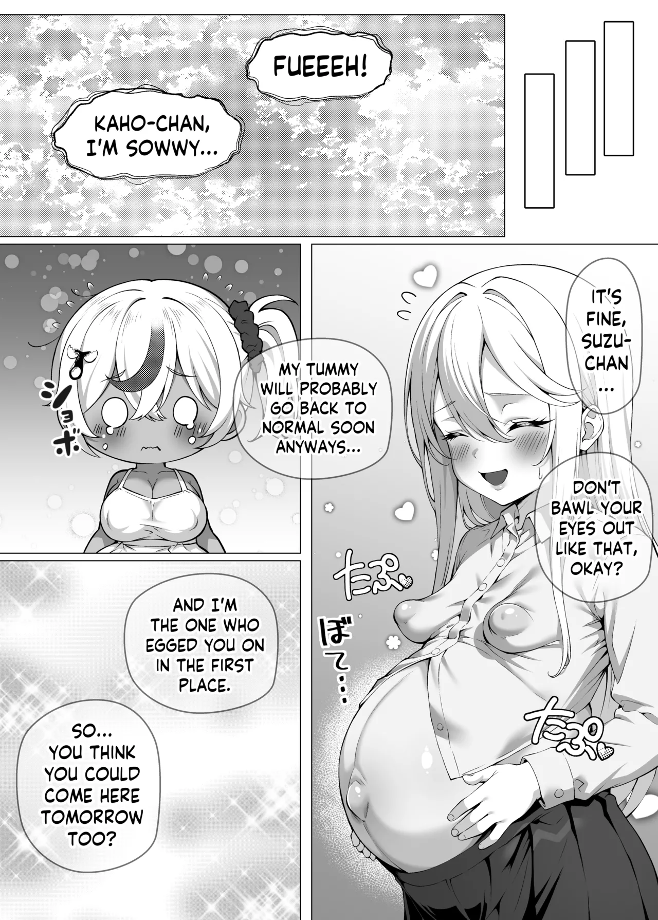 [Byururun★Youkeijou (Beruru)] Dekachin Futanari Gal ~Suzu-chan no Chi Nichijou~ (Childhood Arc) (English) [Digital] 이미지 번호 42