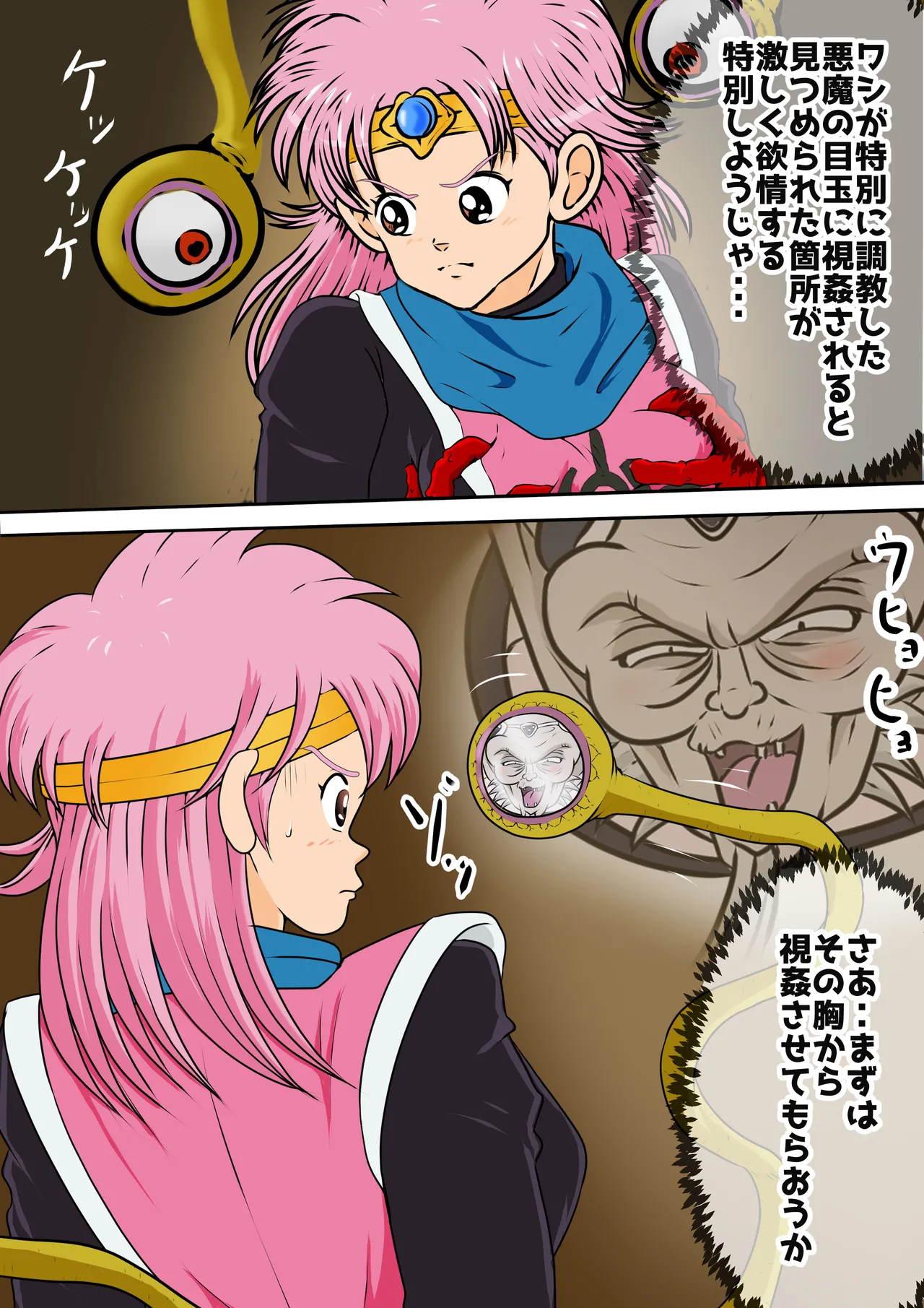 [2次透け] 性欲に溺れるまで100ぺージ以上 絶対落ちない僧侶戦士を淫乱屈服 最初の21ページ (ドラゴンクエスト ダイの大冒険) image number 6