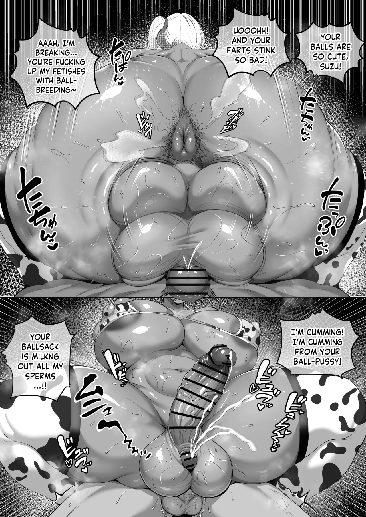 [Byururun★Youkeijou (Beruru)] Dekachin Futanari Gal ~Suzu-chan no Chi Nichijou~ (English) [Digital] 图片编号 36