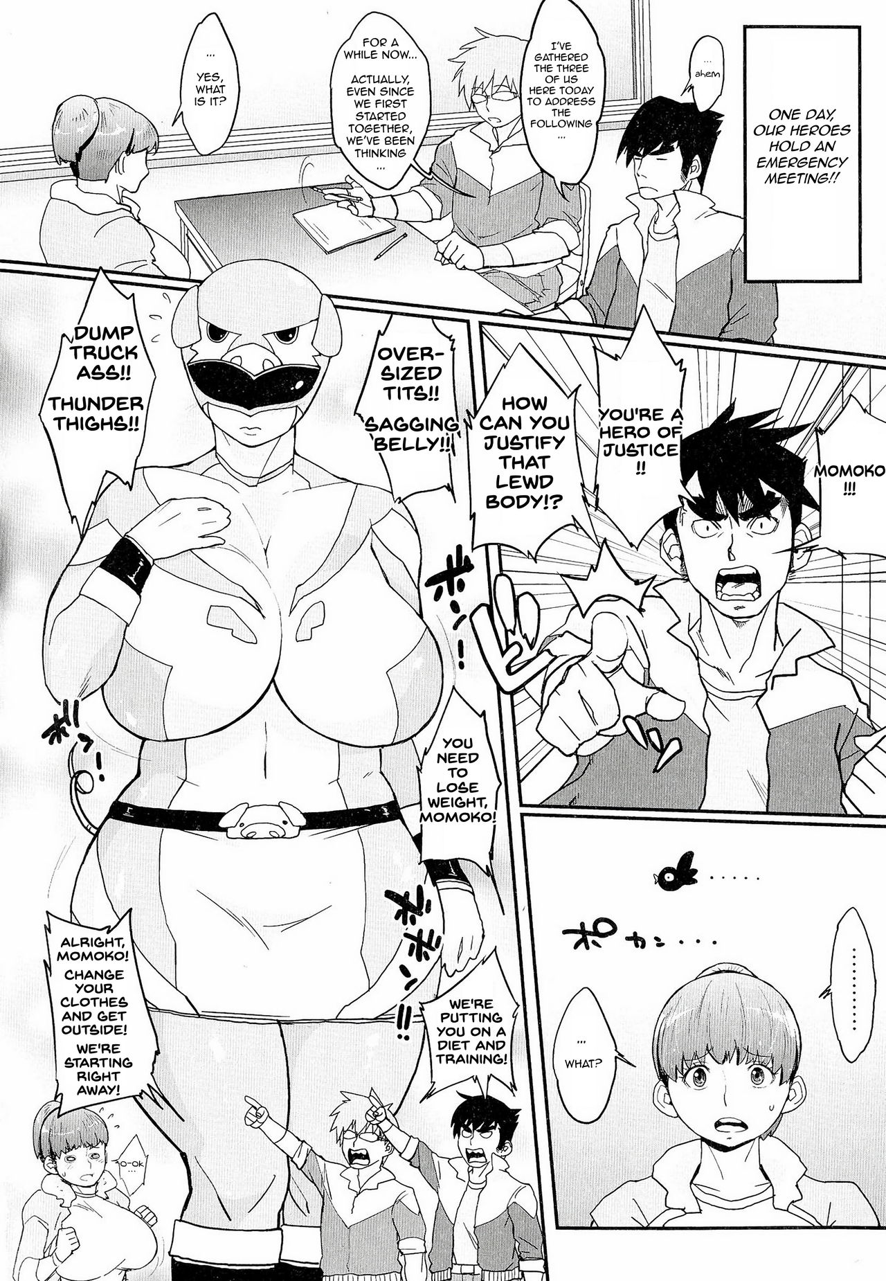 [Muronaga Chaashuu] Momoko's Diet Strategy (Pai-Commu) [English] [SaLamiLid] image number 2