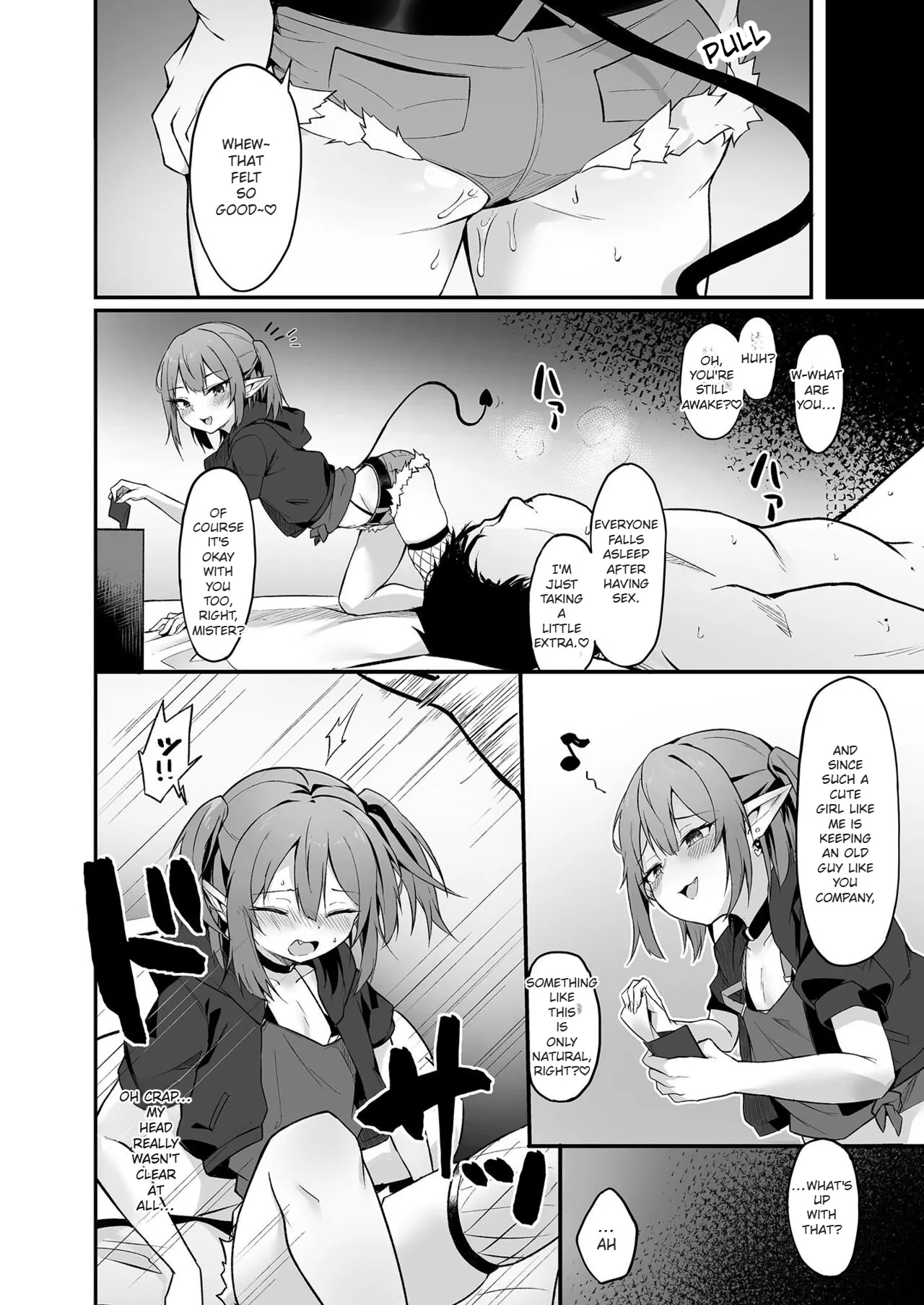 [Shinoya (Oshino)] Mesugaki Succubus ga Oji-san ni Wakaraserareru Hanashi [Digital][machine translated english] Bildnummer 14