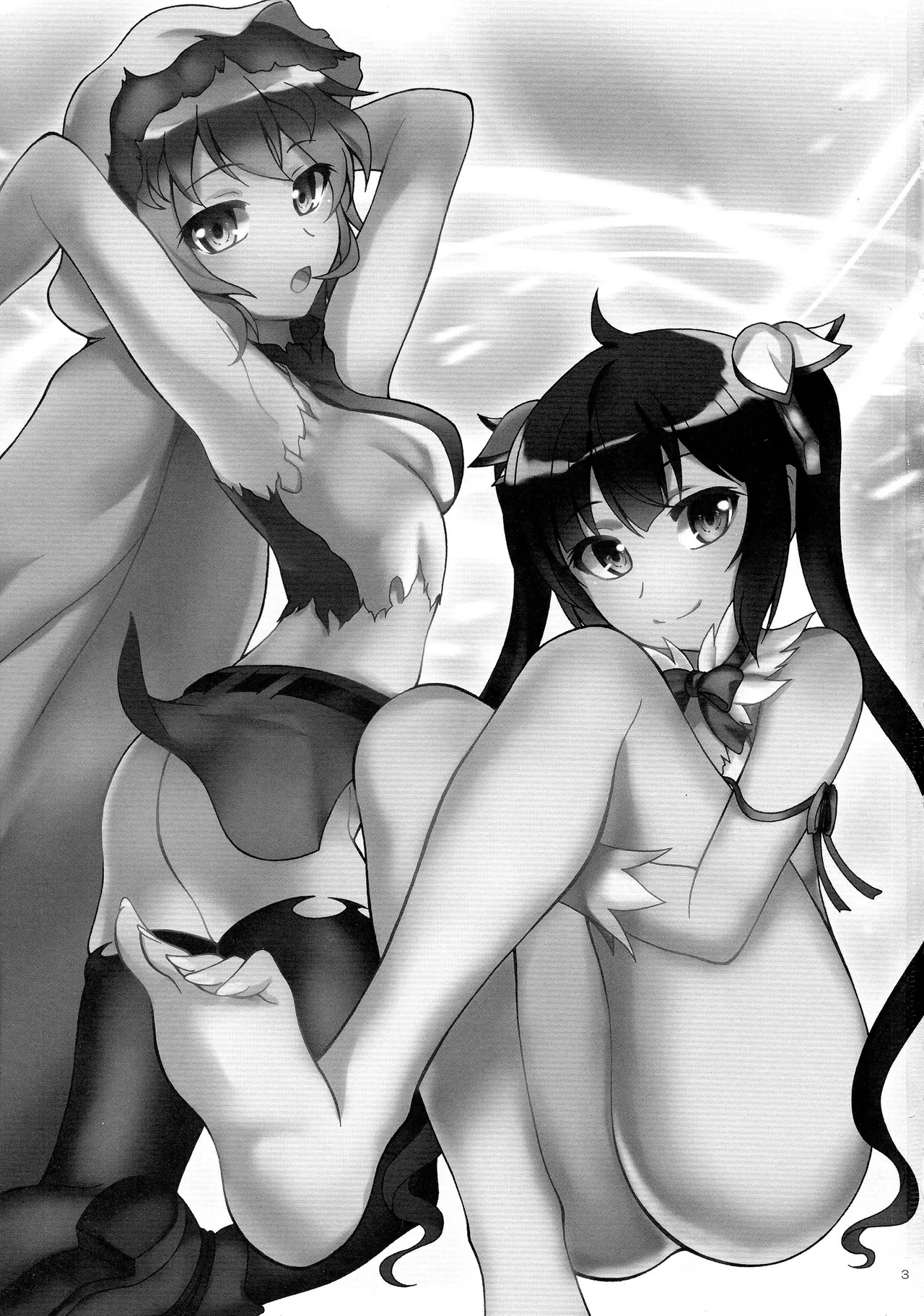 (COMIC1☆9) [RED RIBBON REVENGER (Makoushi)] Dungeon wa Ero ni Michi Afureteiru to Omou no wa Machigatteiru Darou ka (Dungeon ni Deai o Motomeru no wa Machigatteiru Darou ka) [English] [ElGato Translations] 画像番号 3