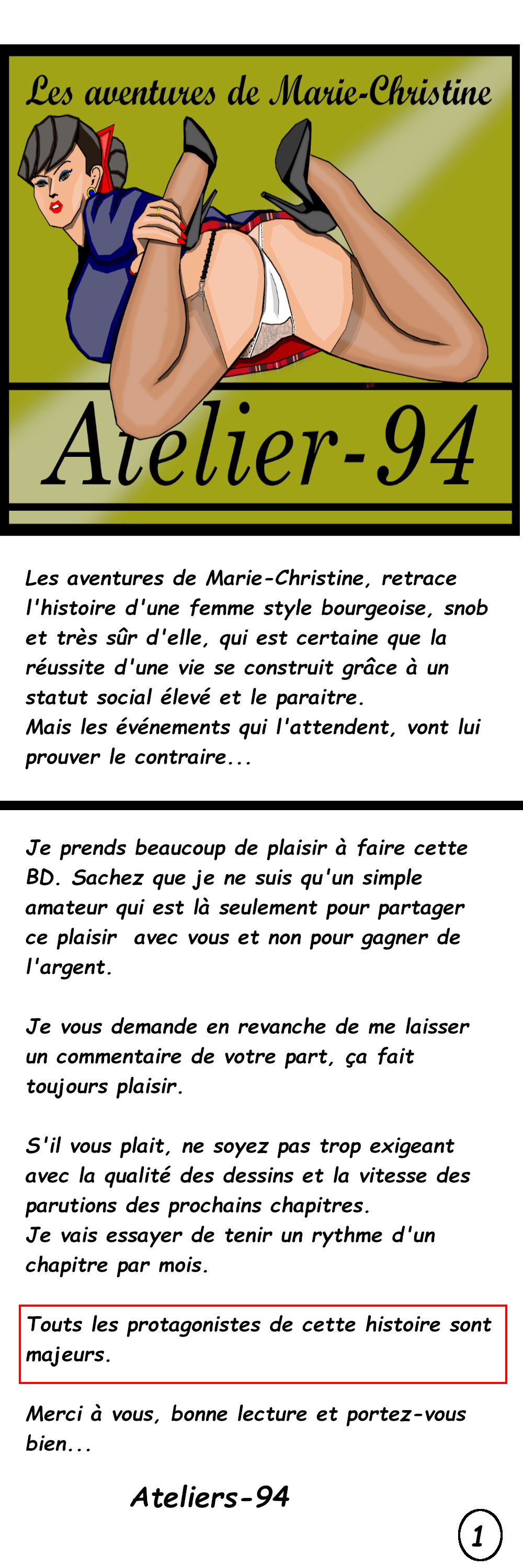 Les aventures de Marie-Christine image number 1