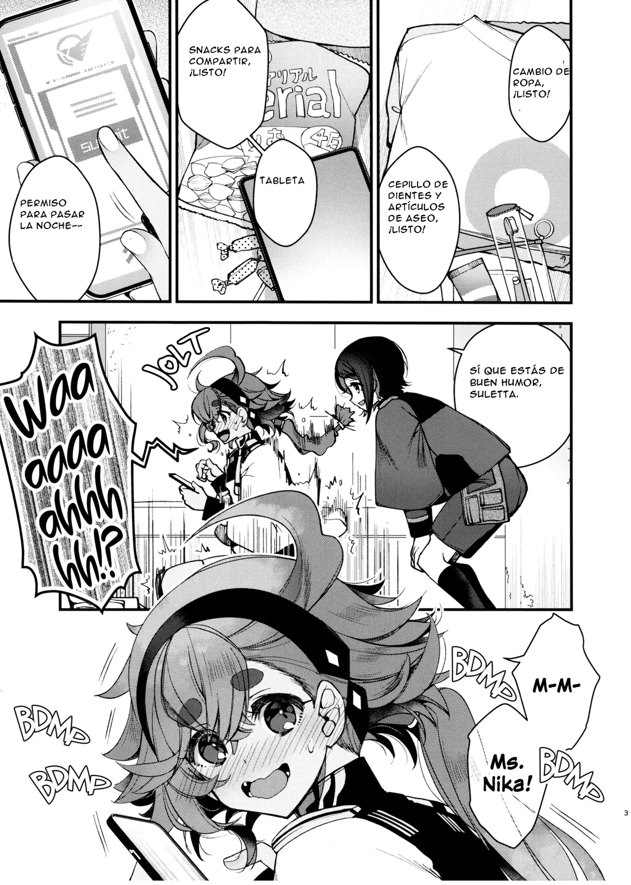 (C103) [Alkaloid (Izumiya Otoha)] Koi to Yobu ni wa | Too Deep to Call Love (Mobile Suit Gundam: The Witch from Mercury) [Spanish](CristoferDeLosAndes) Bildnummer 3