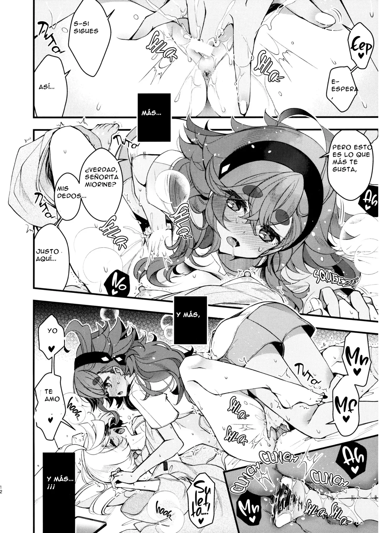 (C103) [Alkaloid (Izumiya Otoha)] Koi to Yobu ni wa | Too Deep to Call Love (Mobile Suit Gundam: The Witch from Mercury) [Spanish](CristoferDeLosAndes) Bildnummer 12