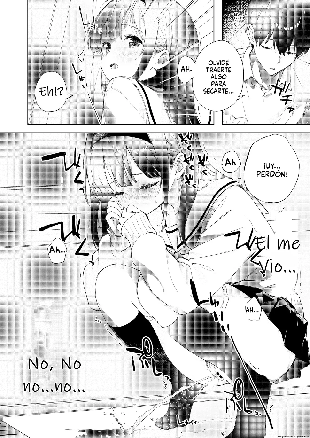 [DROP DEAD!! (Minase Syu)] Binetsu ni Nureru Kimi ga Suki.｜Una Chica Muy Muy Mojada. [Spanish] [Me Banearon x P3NDEJ0] [Digital] 图片编号 11