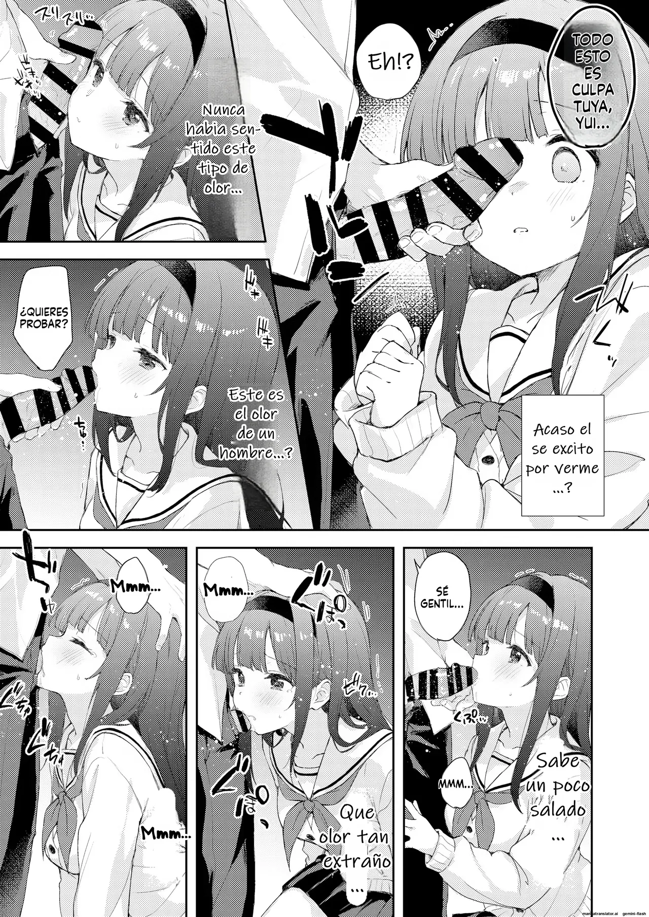 [DROP DEAD!! (Minase Syu)] Binetsu ni Nureru Kimi ga Suki.｜Una Chica Muy Muy Mojada. [Spanish] [Me Banearon x P3NDEJ0] [Digital] 图片编号 14