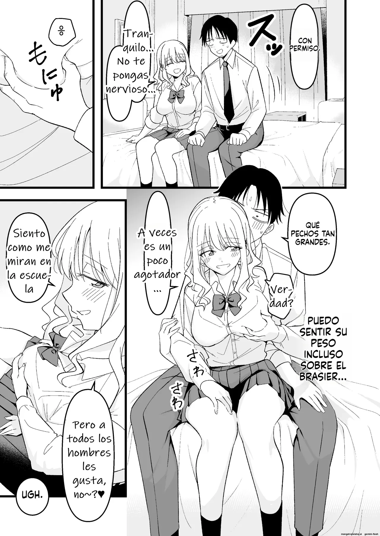 [Oyuhige] Shinitagari Shachiku datta Ore wa Hikari no Papakatsu Gal ni Ikasareru｜Un Esclavo corporativo Suicida que fue salvado por una Gal en una cita pagada [Spanish] [Me Banearon x P3NDEJ0] 图片编号 8