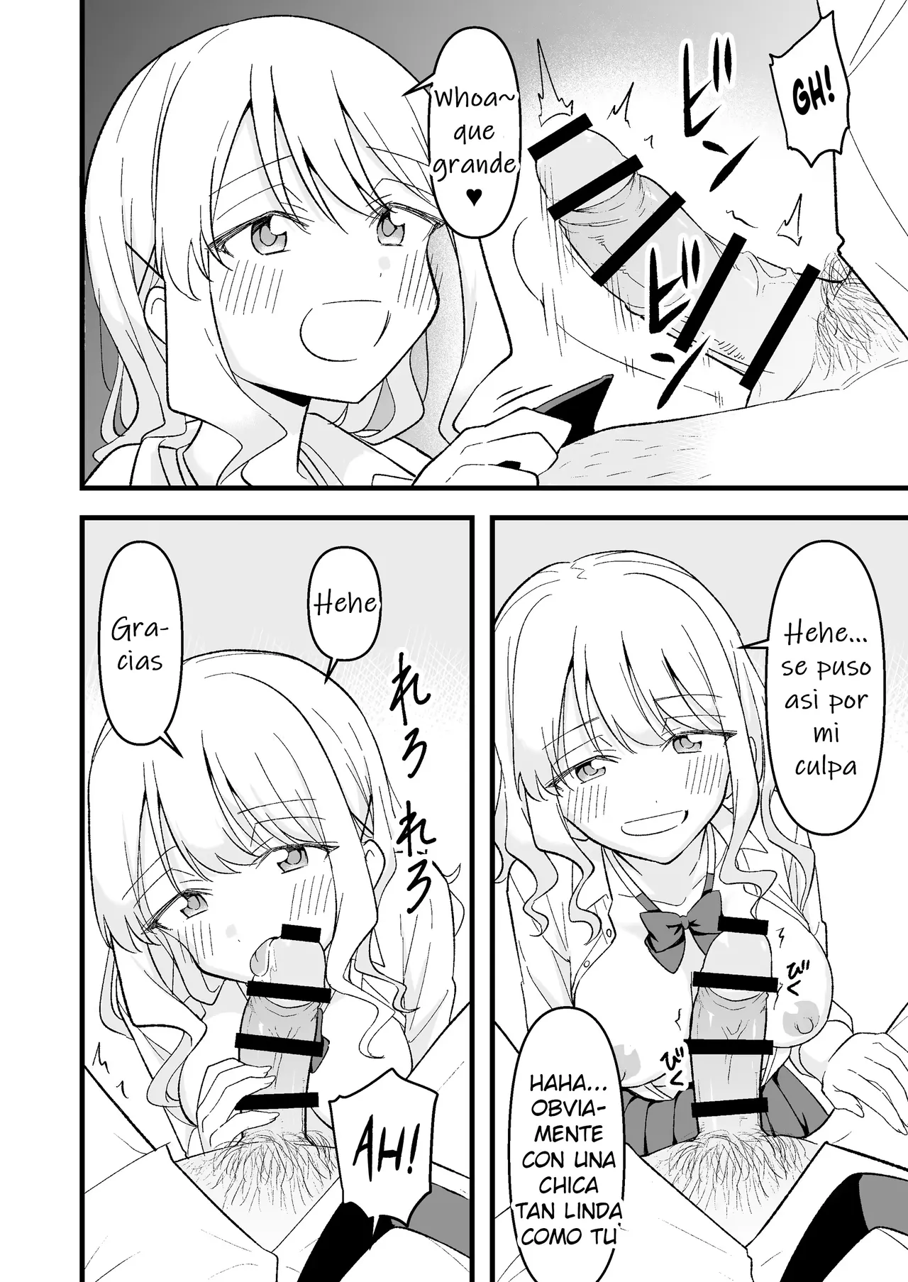 [Oyuhige] Shinitagari Shachiku datta Ore wa Hikari no Papakatsu Gal ni Ikasareru｜Un Esclavo corporativo Suicida que fue salvado por una Gal en una cita pagada [Spanish] [Me Banearon x P3NDEJ0] 图片编号 11