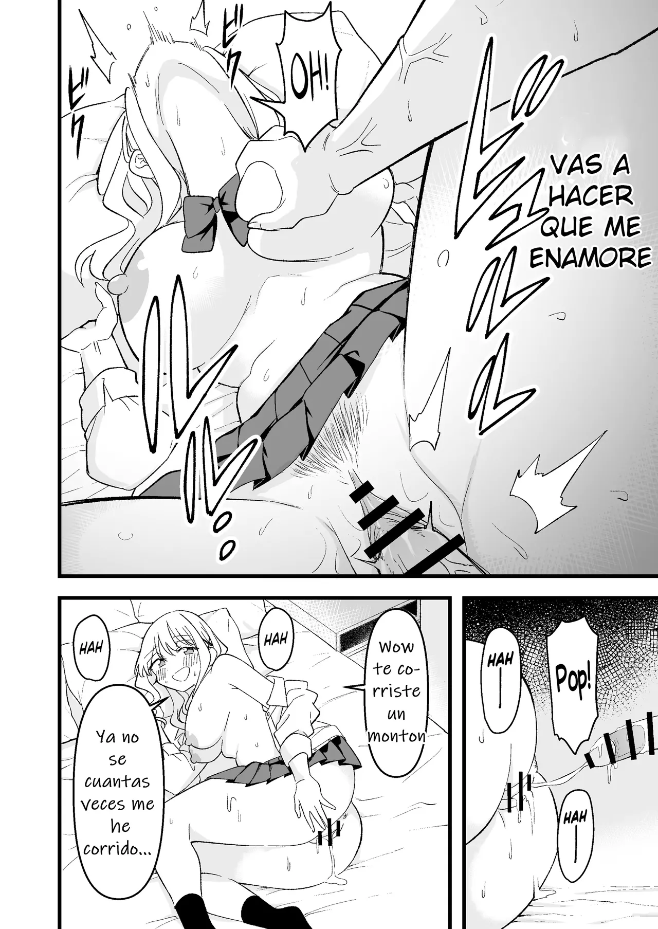 [Oyuhige] Shinitagari Shachiku datta Ore wa Hikari no Papakatsu Gal ni Ikasareru｜Un Esclavo corporativo Suicida que fue salvado por una Gal en una cita pagada [Spanish] [Me Banearon x P3NDEJ0] 图片编号 33