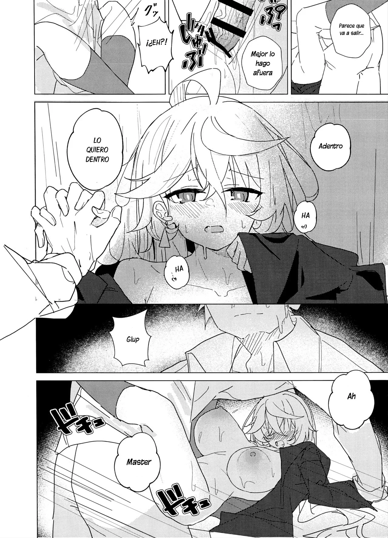 (Sensei no Archive 14) [Korokoro Saikoro (Choco Dice)] Uranai tte Nandemo Ari!？| ¿La adivinación puede significar cualquier cosa？(Blue Archive) [Spanish] [Cathal y sus panas = Cathal de Abydos] изображение № 17