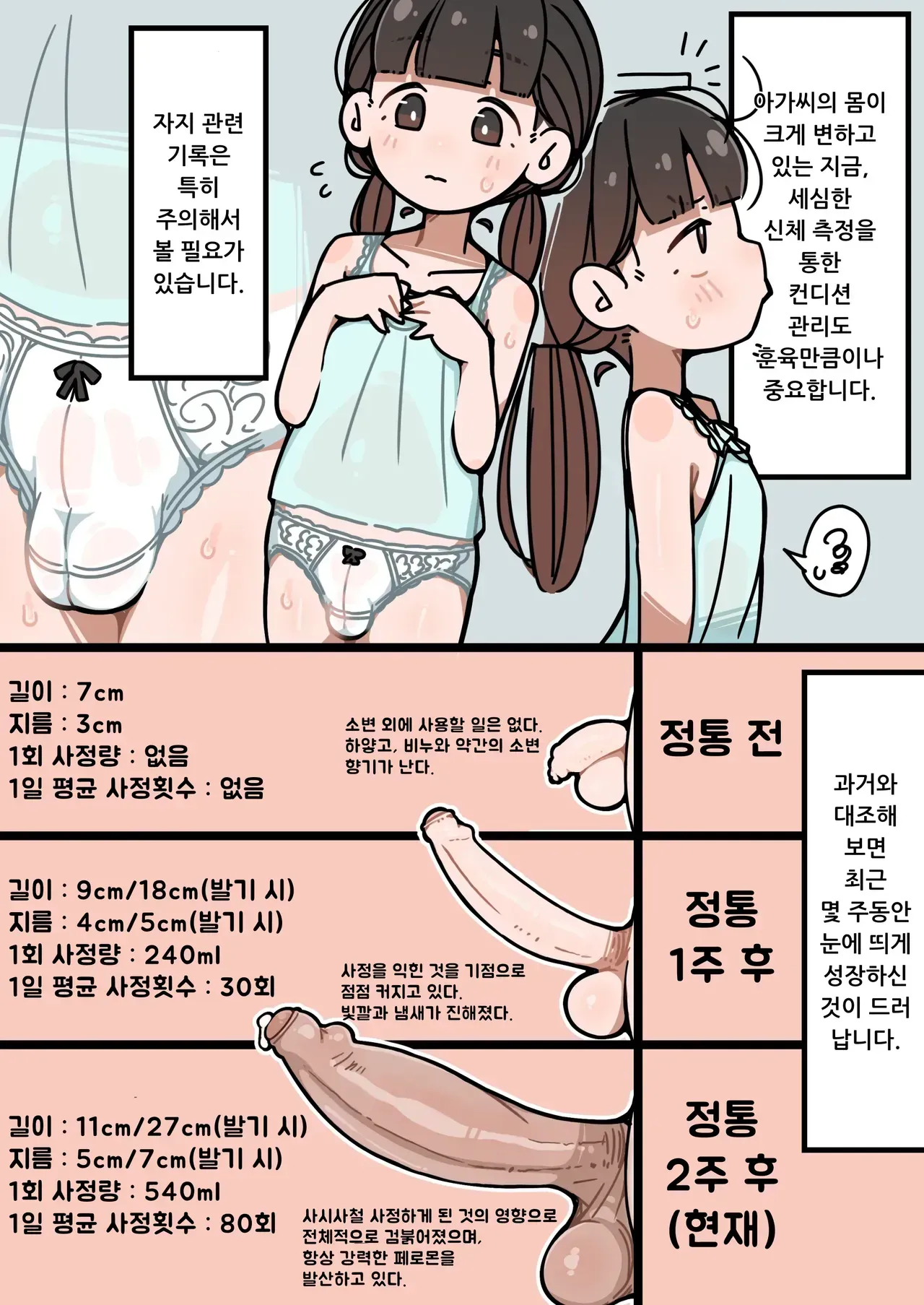 [Erogaki no Natsuyasumi (syoya)] Junsui Junboku Futanari Ojou-sama Seitsuu | 순박 순수 후타나리 아가씨 정통 [Korean] imagen número 16