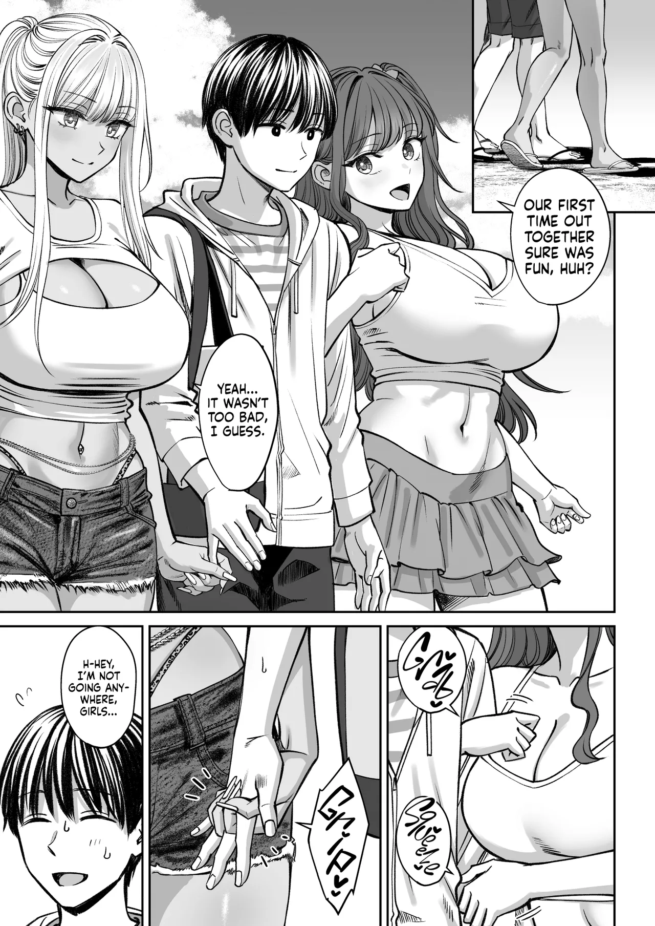 [Oshima Aki] Totsuzen Ane ga Dekita Hanashi 3 ー How I Ended Up with a Couple of Older Sisters 3 [English] [head empty] [Digital] 图片编号 60