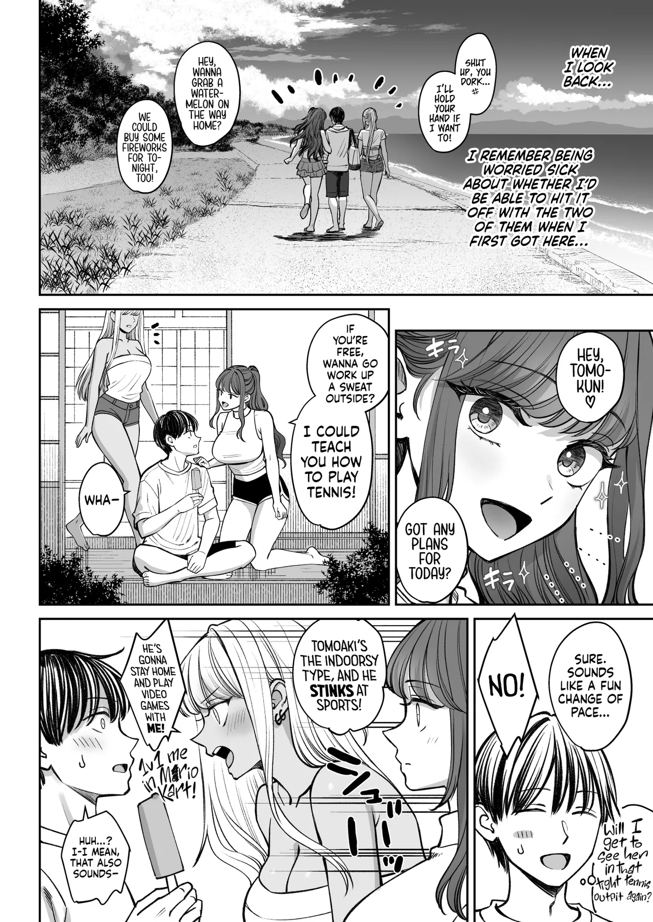 [Oshima Aki] Totsuzen Ane ga Dekita Hanashi 3 ー How I Ended Up with a Couple of Older Sisters 3 [English] [head empty] [Digital] 图片编号 61