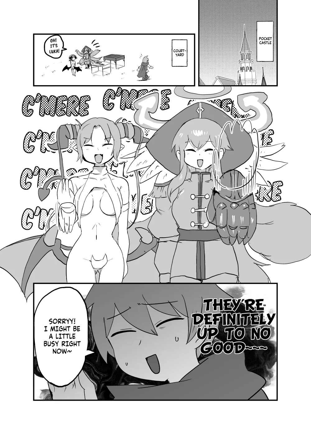 [Setouchi Pharm (Setouchi)] Monster Girl Quest! 4-Koma & Erotic Manga Theater: Spoiler Edition 2 [English] [Digital] Bildnummer 3