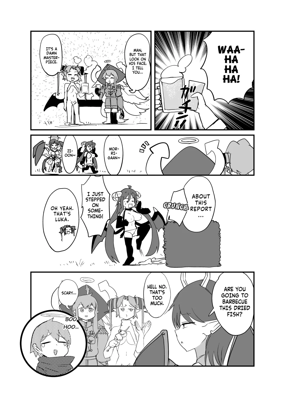 [Setouchi Pharm (Setouchi)] Monster Girl Quest! 4-Koma & Erotic Manga Theater: Spoiler Edition 2 [English] [Digital] Bildnummer 8