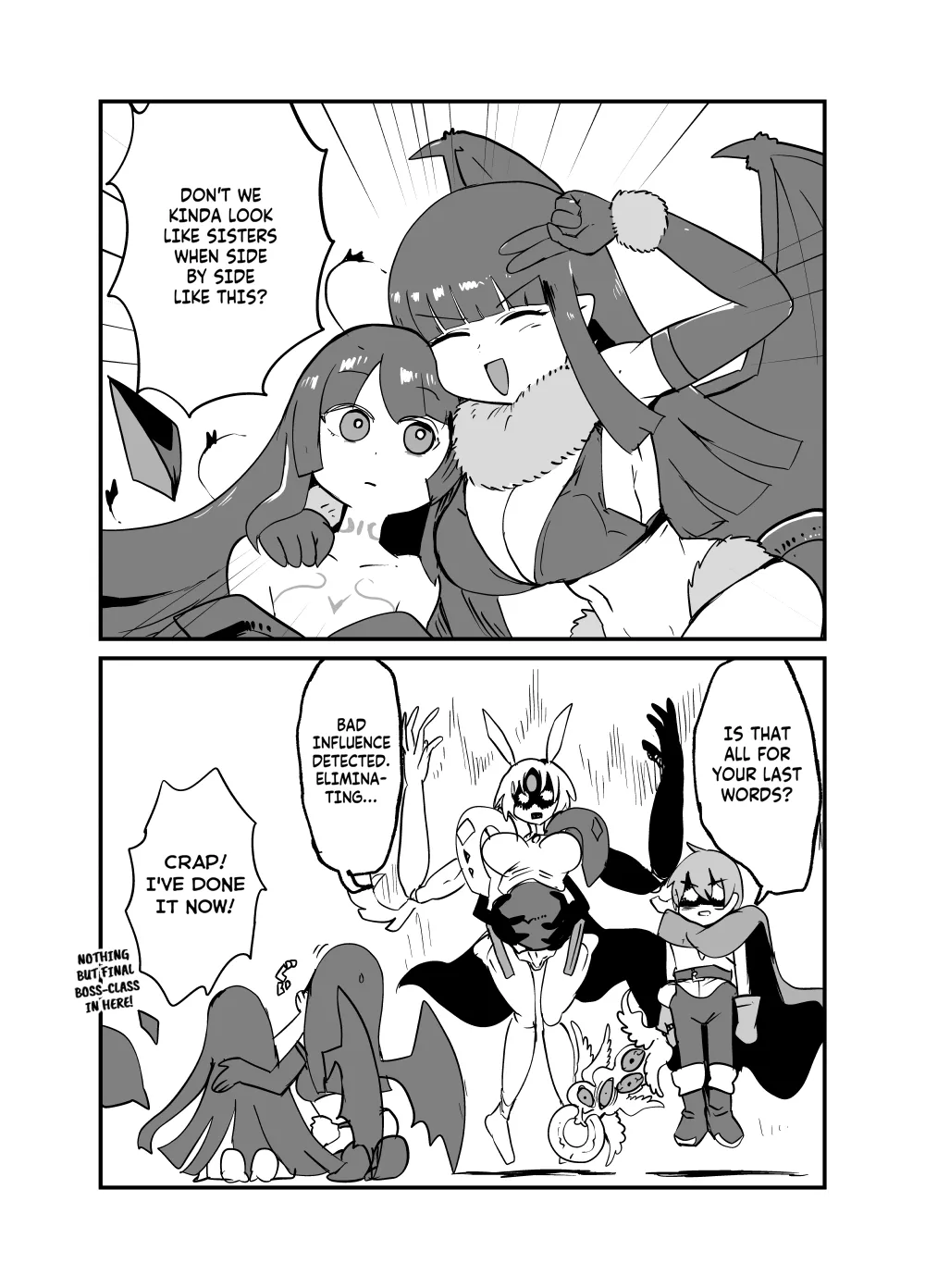 [Setouchi Pharm (Setouchi)] Monster Girl Quest! 4-Koma & Erotic Manga Theater: Spoiler Edition 2 [English] [Digital] Bildnummer 9
