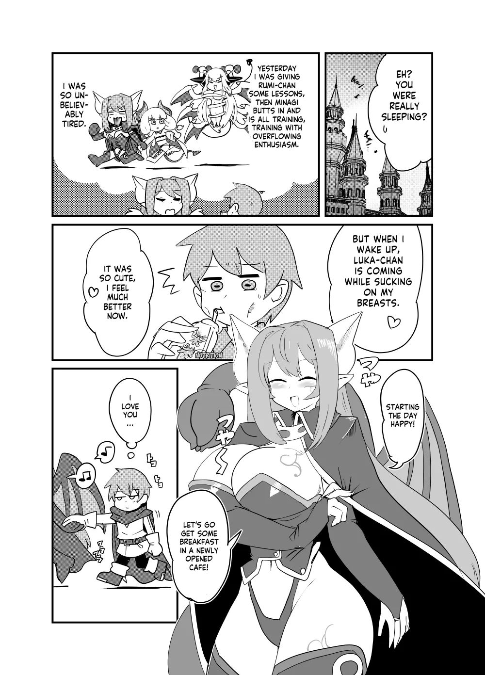 [Setouchi Pharm (Setouchi)] Monster Girl Quest! 4-Koma & Erotic Manga Theater: Spoiler Edition 2 [English] [Digital] Bildnummer 21