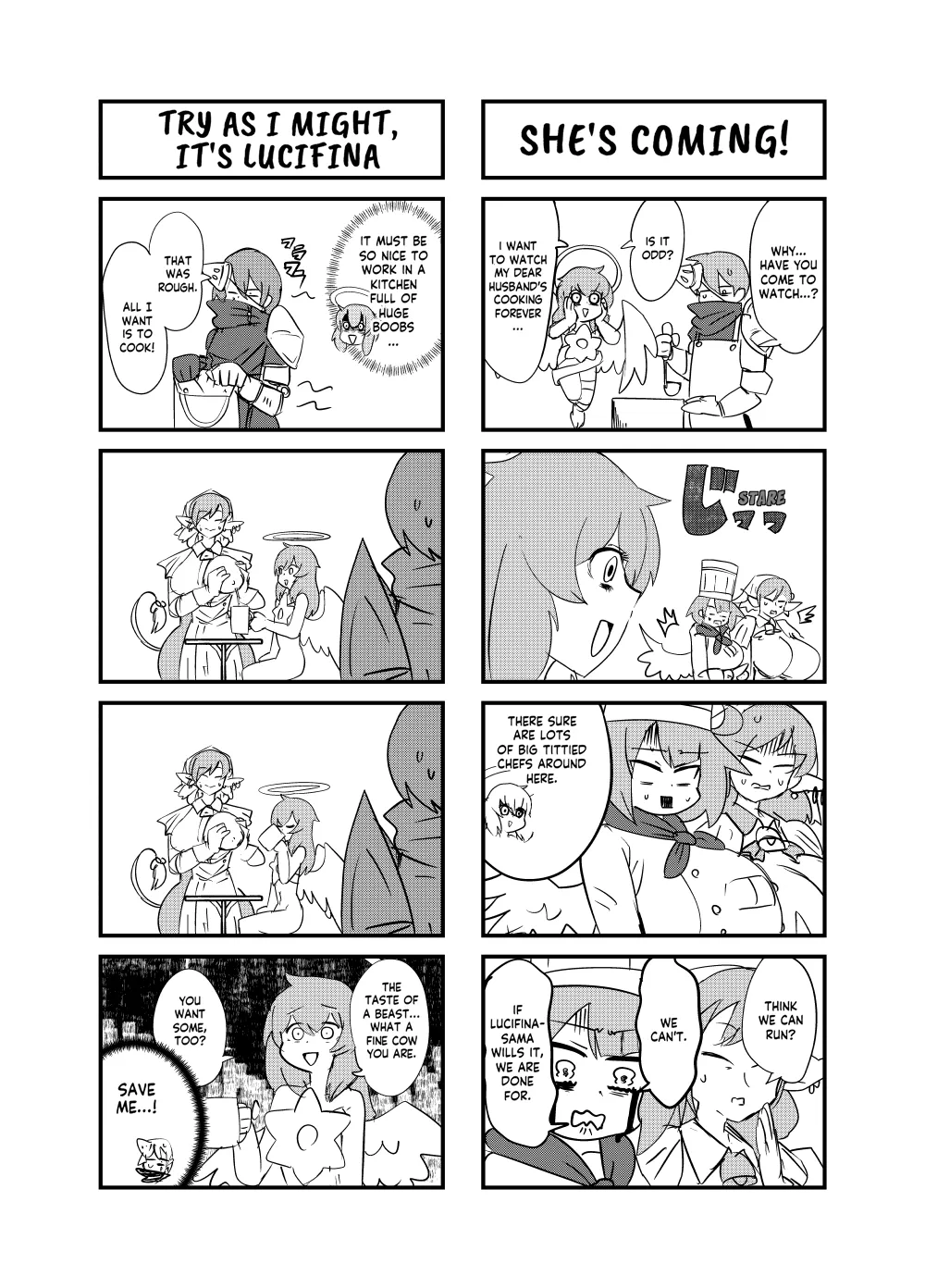 [Setouchi Pharm (Setouchi)] Monster Girl Quest! 4-Koma & Erotic Manga Theater: Spoiler Edition 2 [English] [Digital] Bildnummer 62