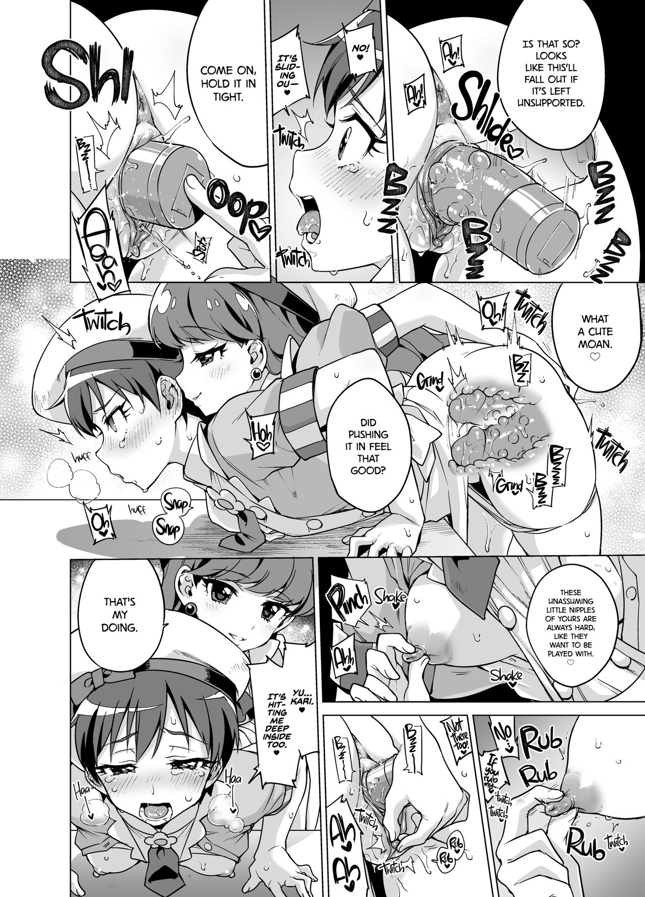 [Muchakai (Mucha)] Femme Tachi Boy Neko a la Mode | Feminine Top, Boyish Bottom a La Mode (Kirakira PreCure a la Mode) [English] {2d-market.com} [Decensored] [Digital] image number 8