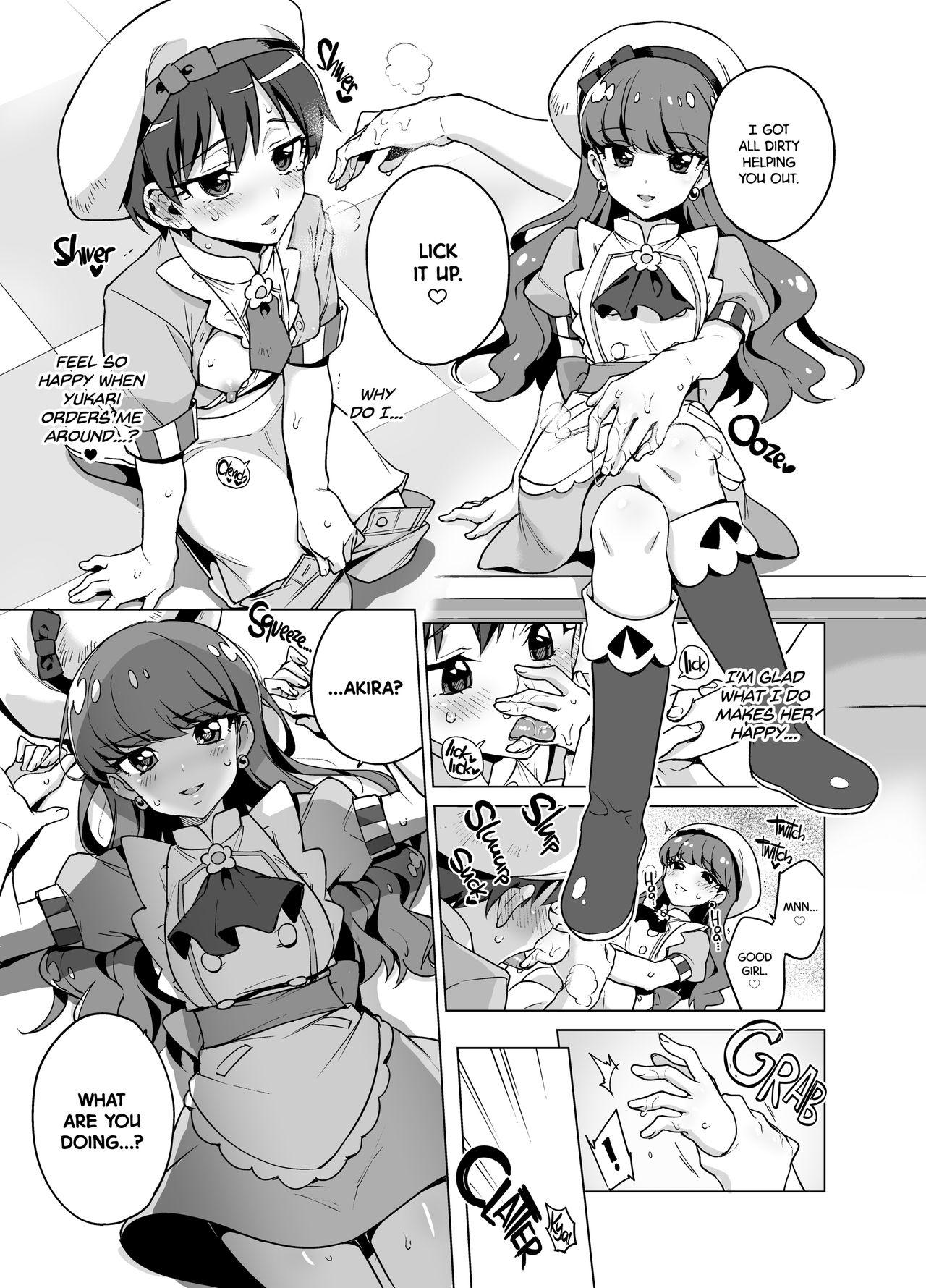 [Muchakai (Mucha)] Femme Tachi Boy Neko a la Mode | Feminine Top, Boyish Bottom a La Mode (Kirakira PreCure a la Mode) [English] {2d-market.com} [Decensored] [Digital] 画像番号 11