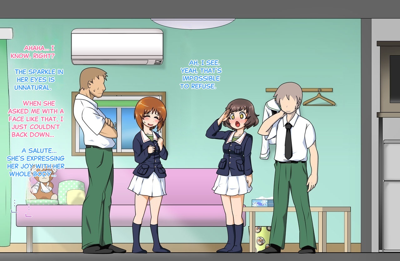 [Shirayama_Aoi]_Swapping_Miporin_(Girls_und_Panzer) imagen número 3