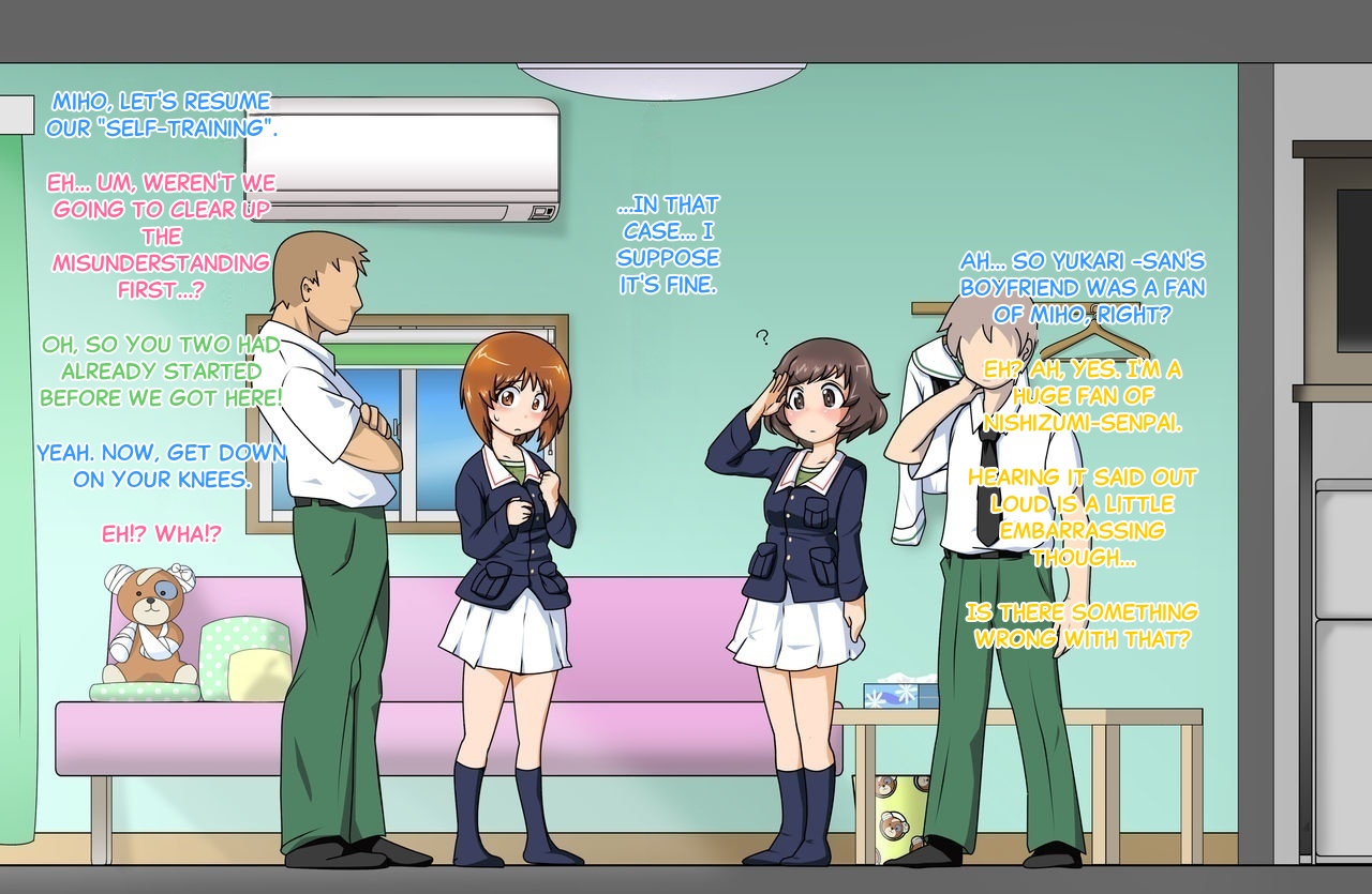 [Shirayama_Aoi]_Swapping_Miporin_(Girls_und_Panzer) imagen número 4