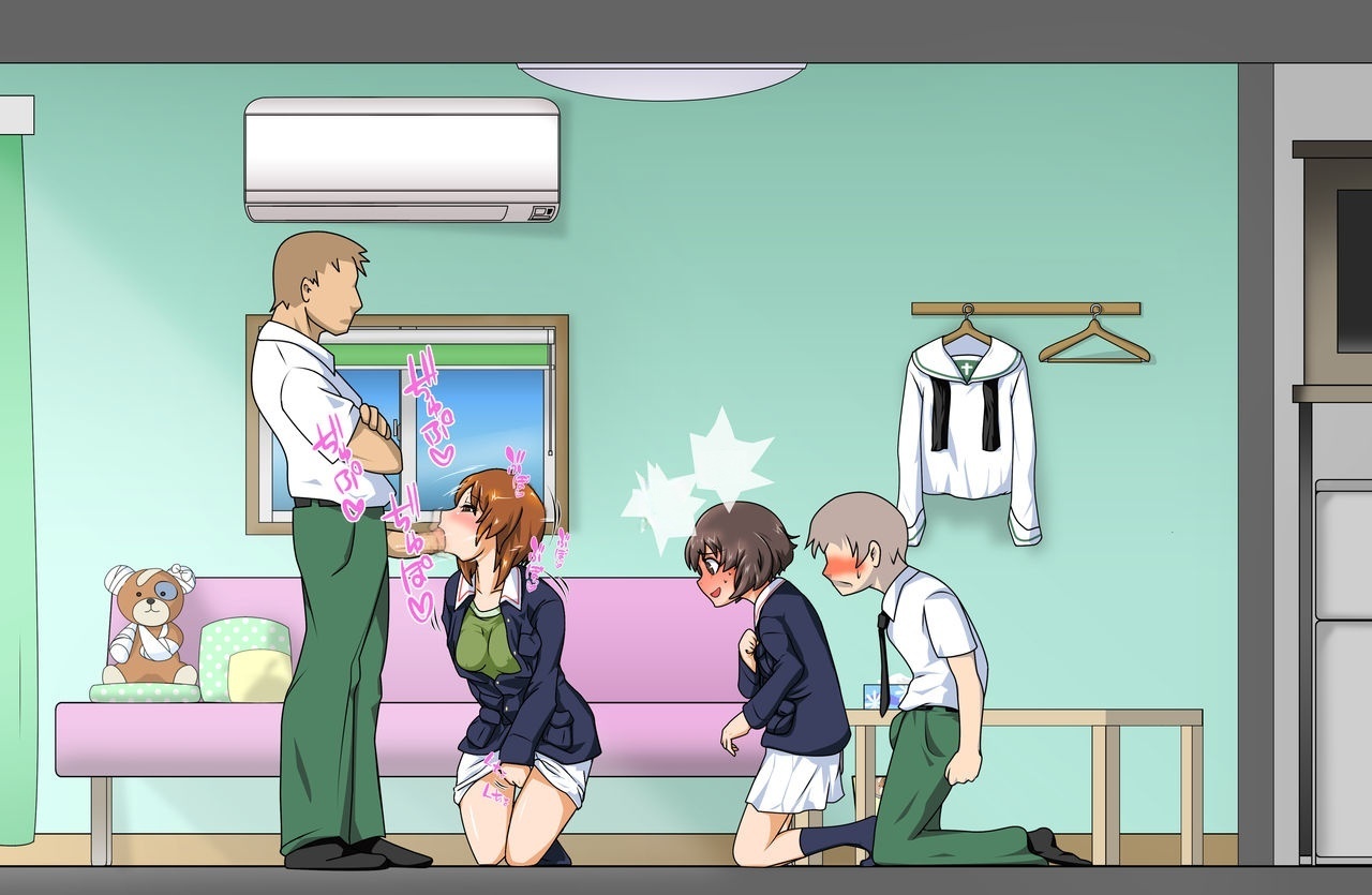 [Shirayama_Aoi]_Swapping_Miporin_(Girls_und_Panzer) imagen número 5