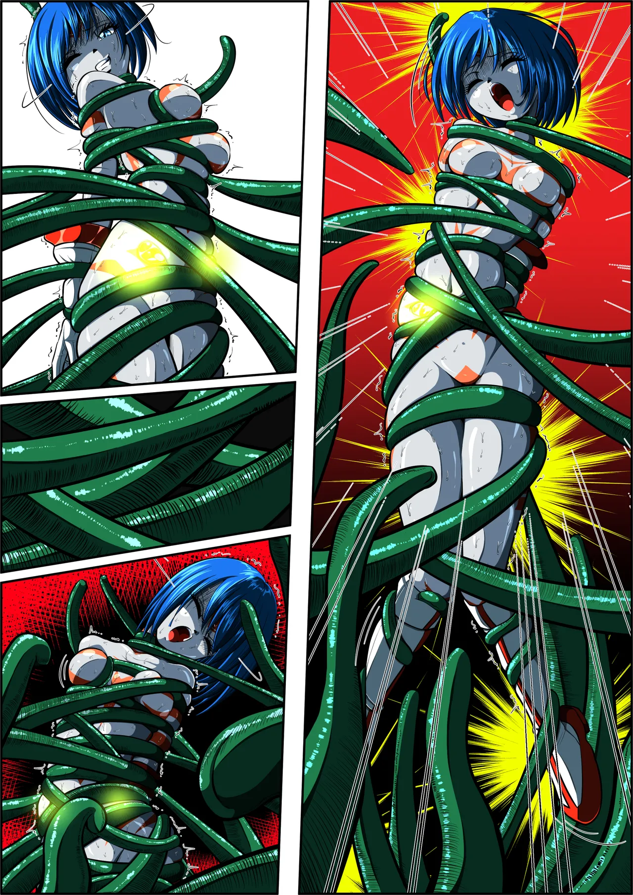 [shade no urahime]Can't escape from the tentacles...?! ~Fiora Crisis Gaiden 7~ 图片编号 9