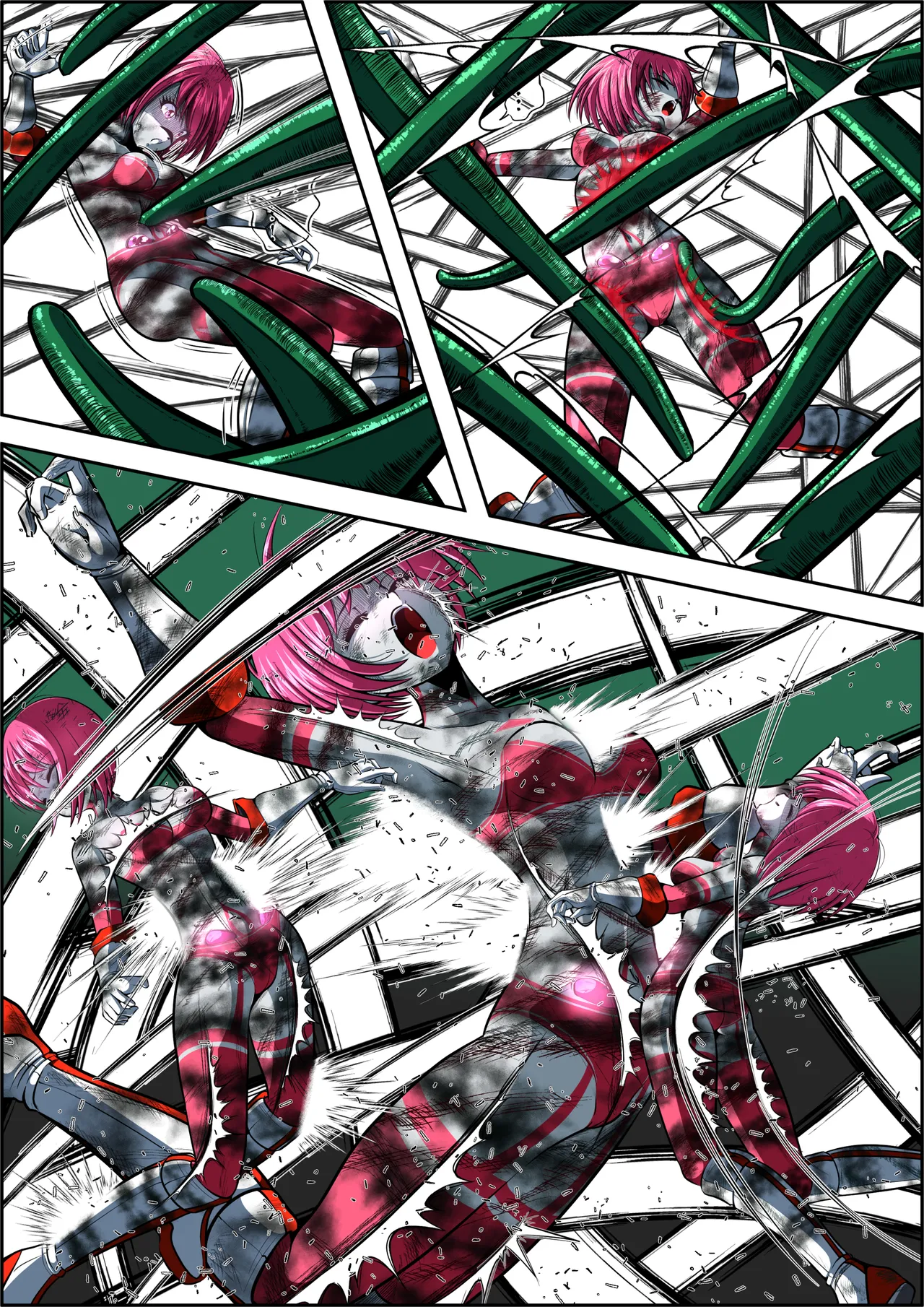 [shade no urahime]Can't escape from the tentacles...?! ~Fiora Crisis Gaiden 7~ 图片编号 15