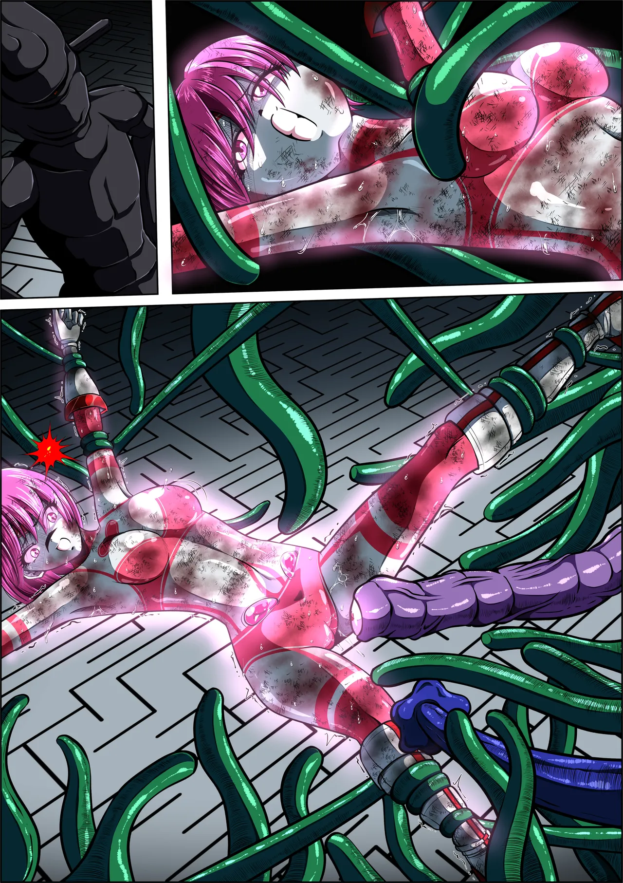 [shade no urahime]Can't escape from the tentacles...?! ~Fiora Crisis Gaiden 7~ 图片编号 25