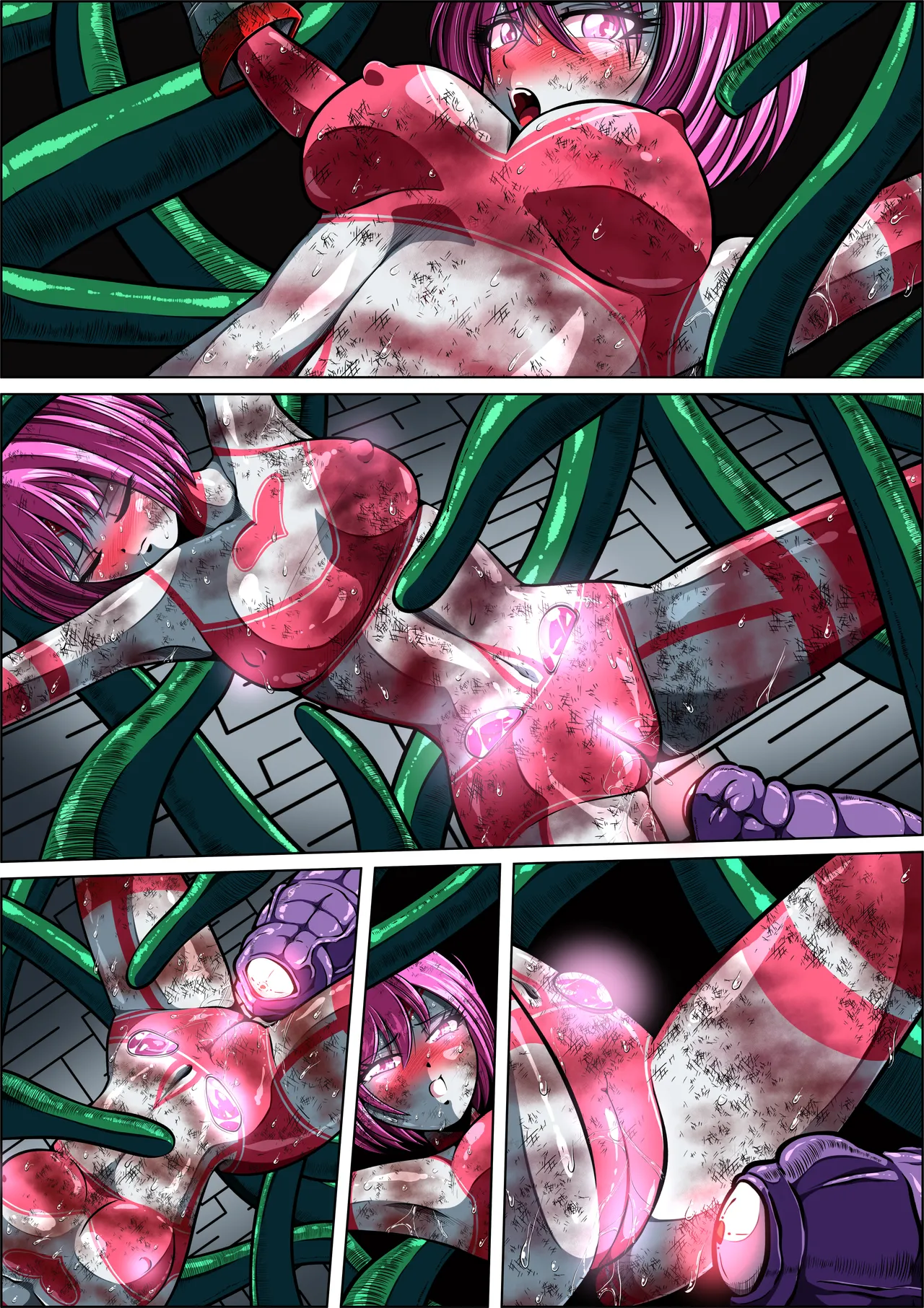 [shade no urahime]Can't escape from the tentacles...?! ~Fiora Crisis Gaiden 7~ 图片编号 27